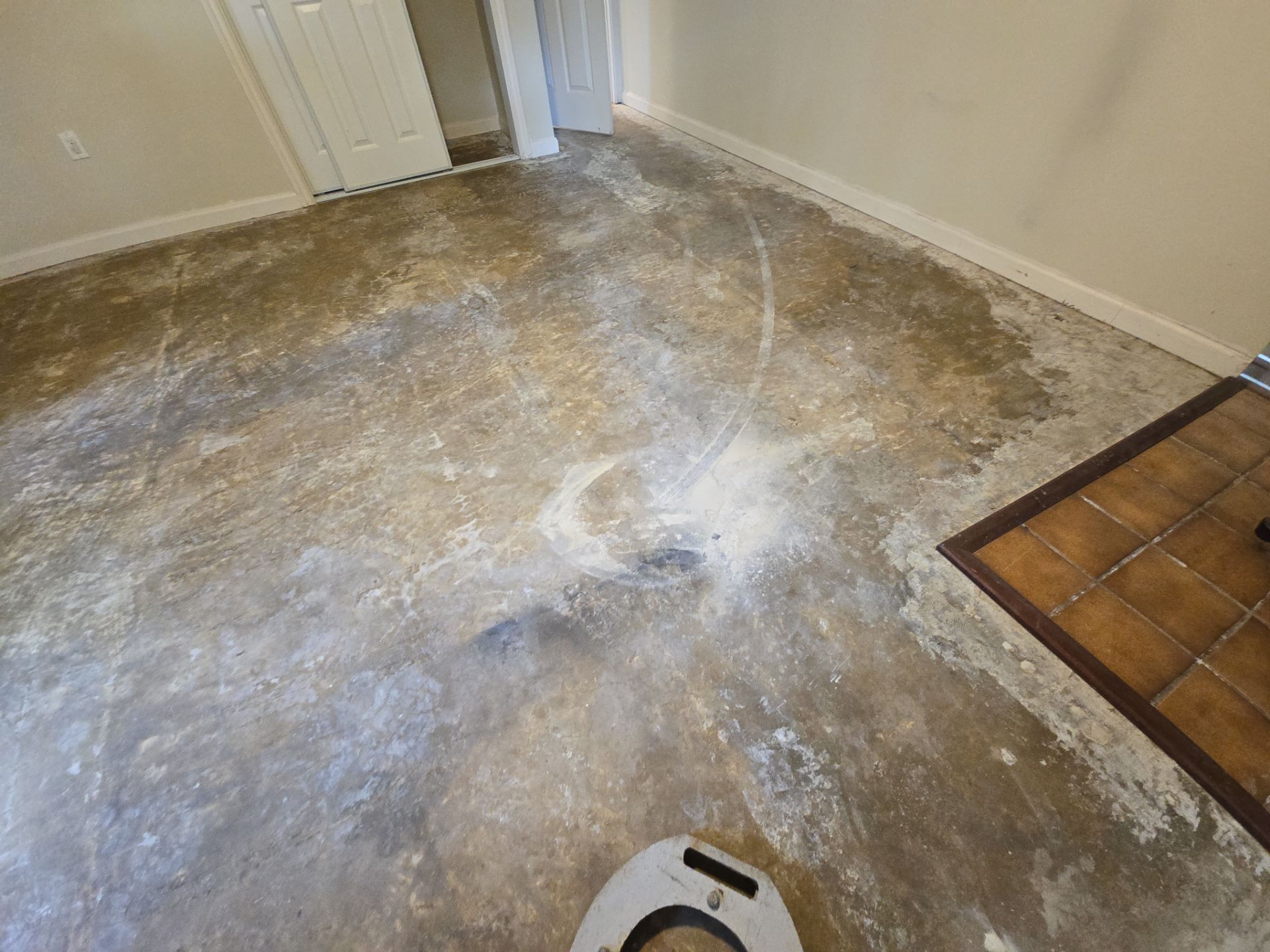 Basement Transformation using Driftwood by Croc Coatings, LLC