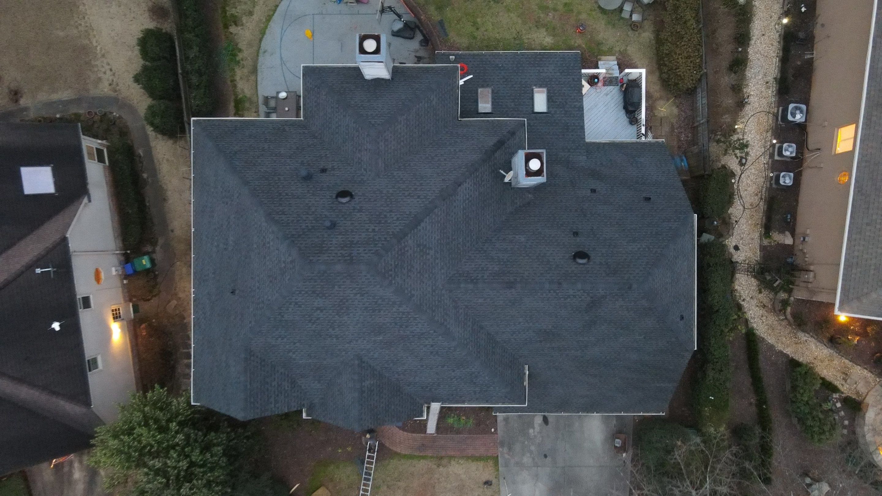 Full Roof replacement using GAF Timberline HDZ Charcoal by Georgia Roof Advisors