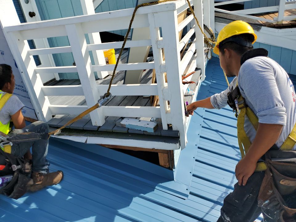 Commercial Roofing Installation using Metal roofing by American Roofing & Construction LLC
