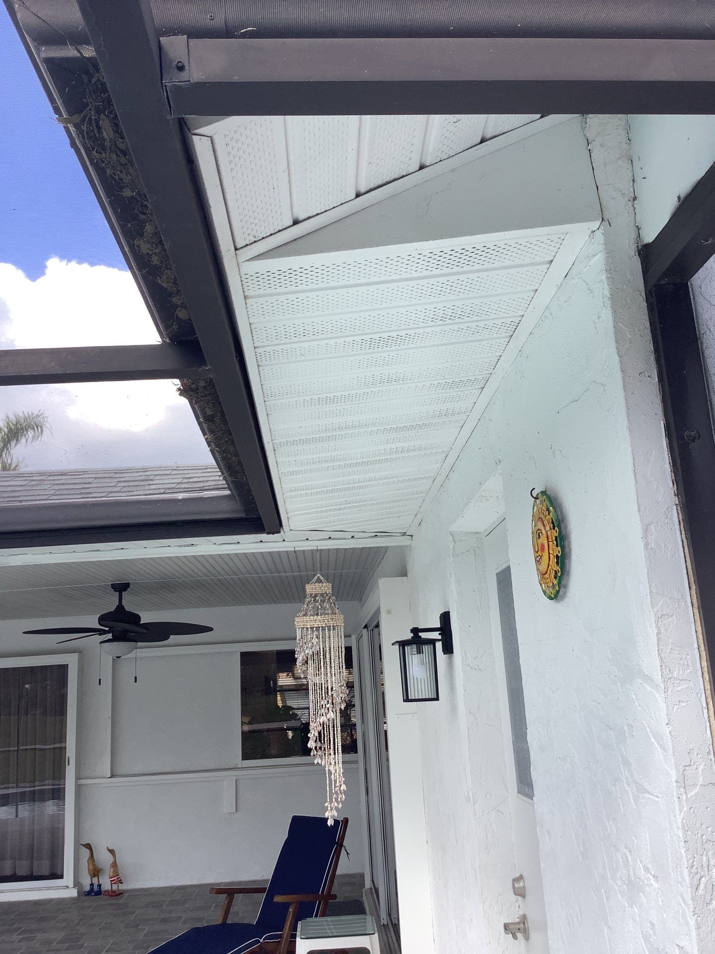 Soffit Installation in Sarasota FL by Gutter Professors