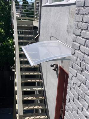 Awning and Window Cleaning using Pure Water Wash