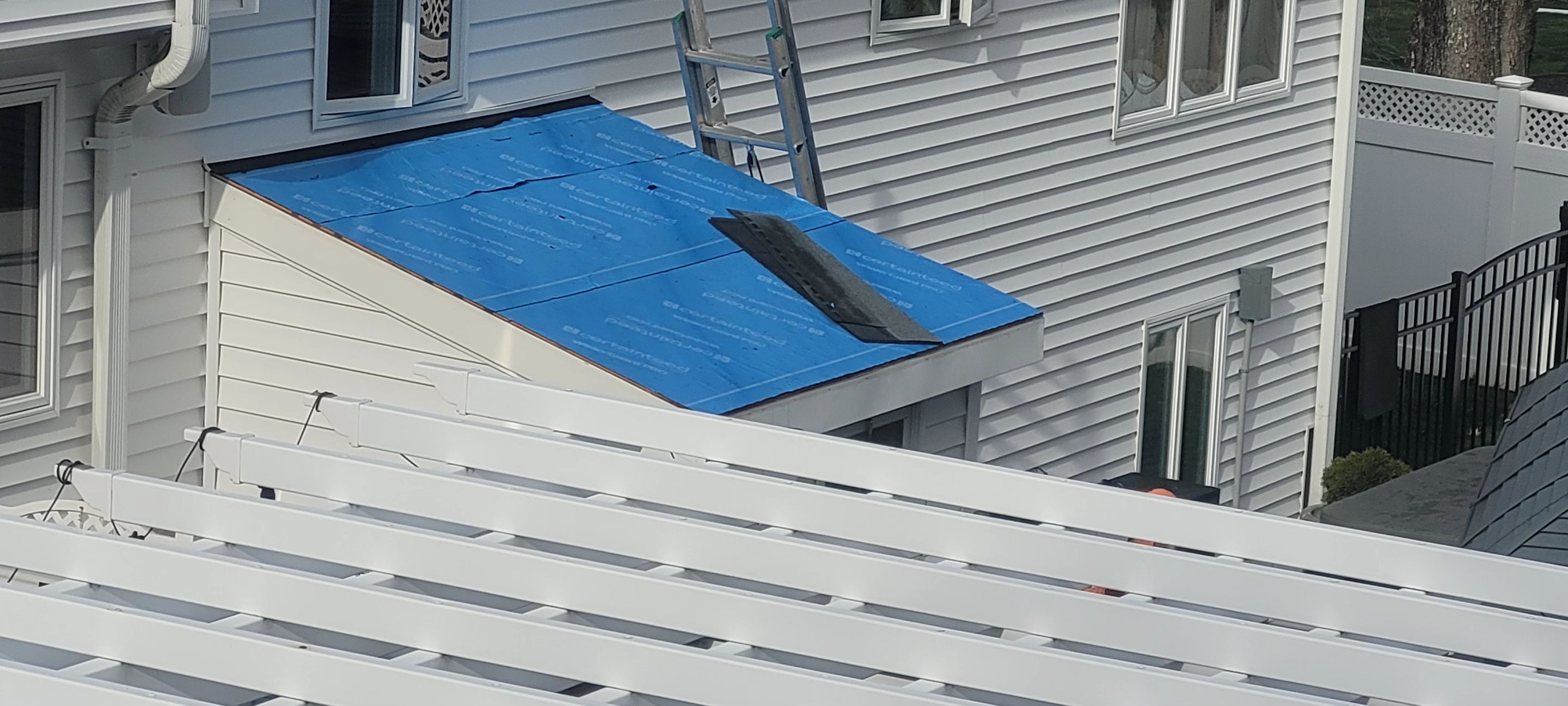 Bristol customer with professionally installed new roof! by DiGiorgi Roofing and Siding Inc