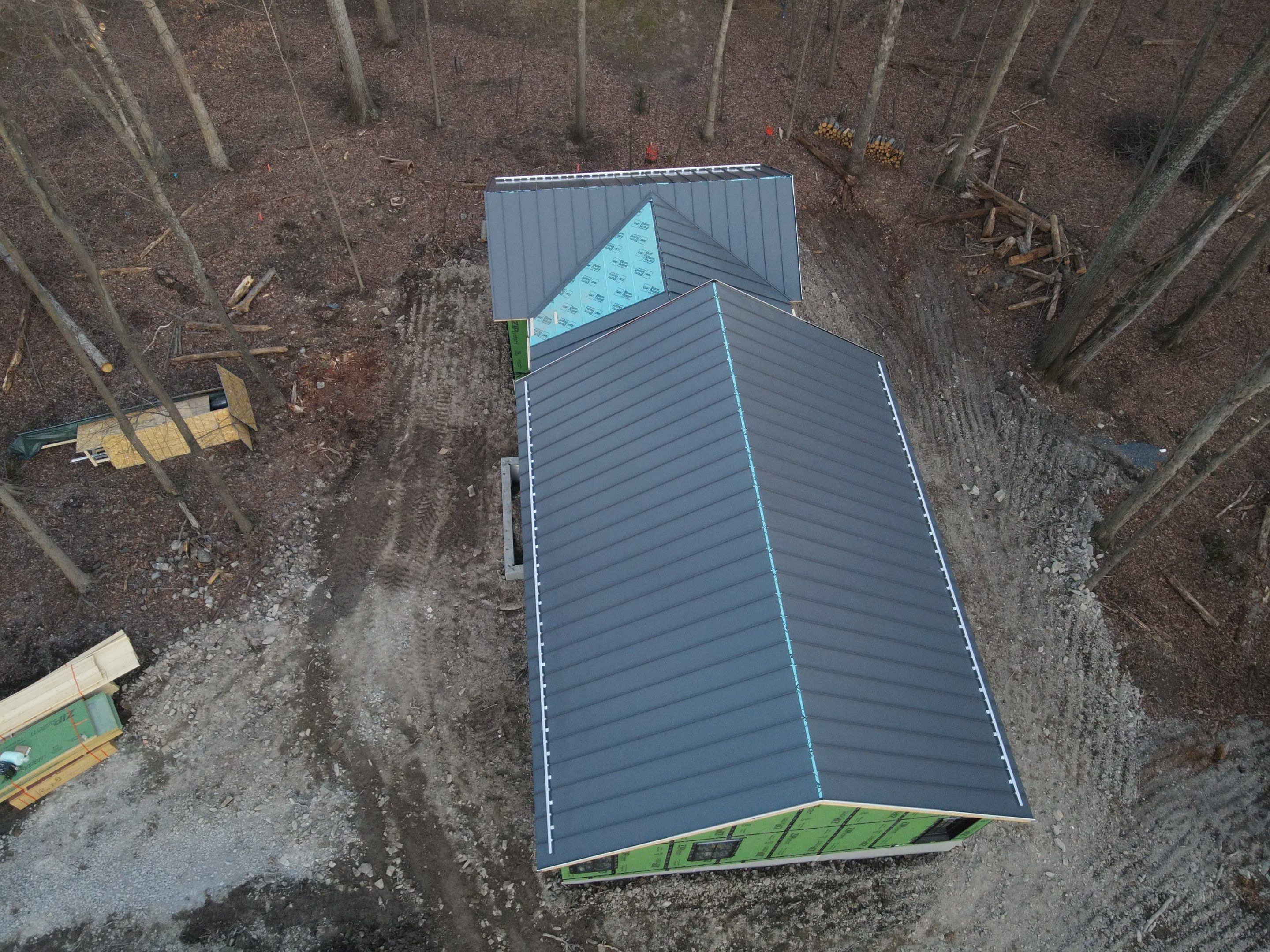 Standing Seam  using Everlast Standing Seam 24 Gauge  by Teflon Roofing