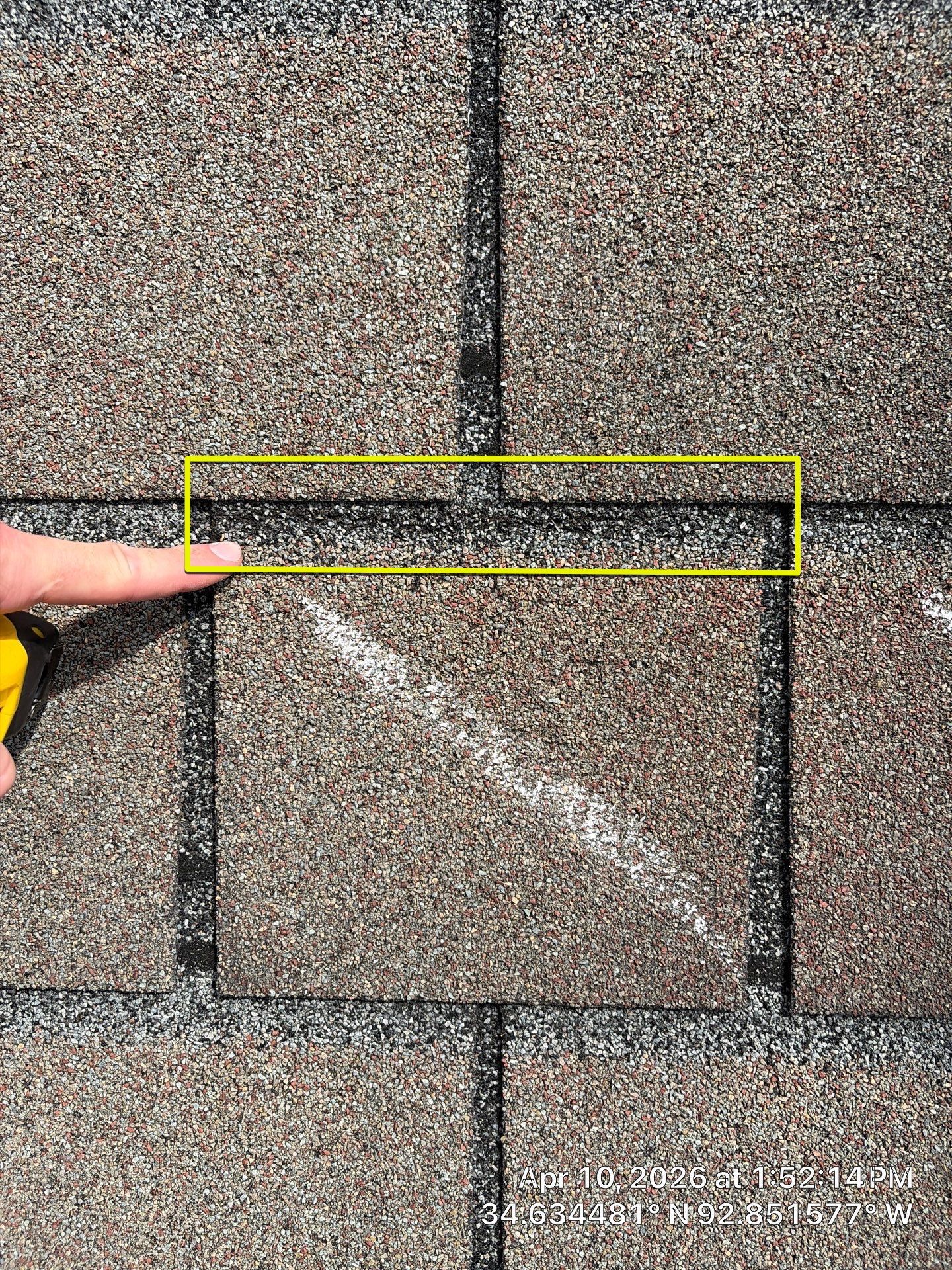 Shingle Roof Damage Assessment in Hot Springs Village by Temple Roofing and Exteriors