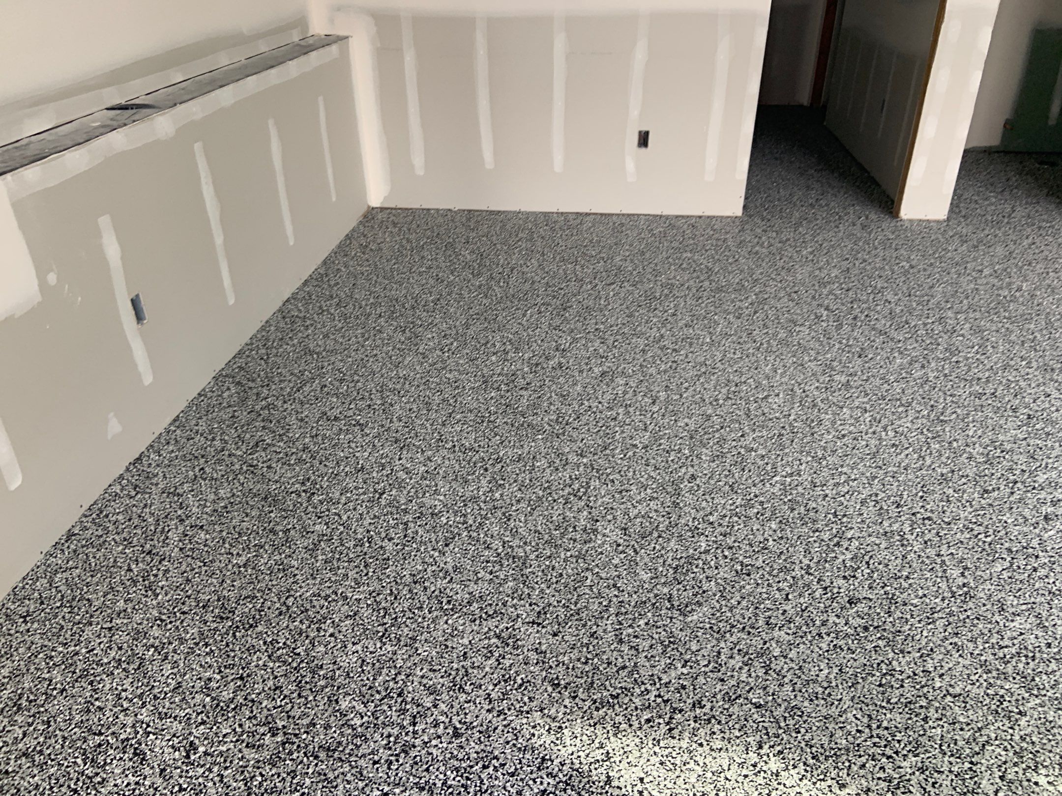 Basement Transformation using Domino by Croc Coatings, LLC