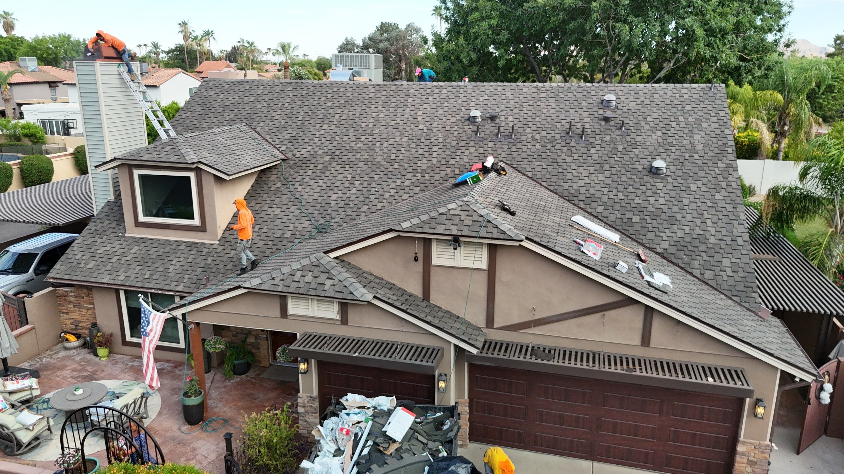 Project in Scottsdale, AZ by Saint Roofing