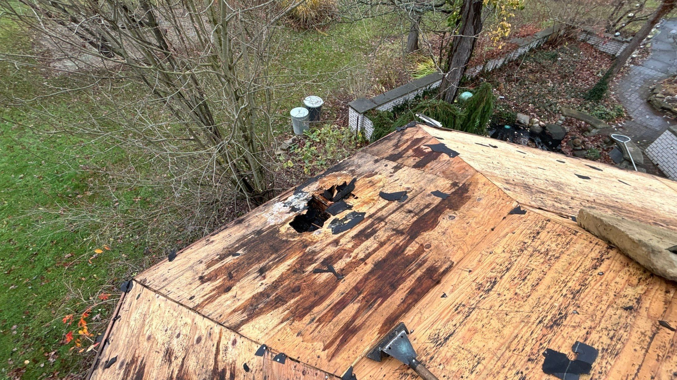 Roof Replacement using Certainteed HD Moire Black by 180 Contractors