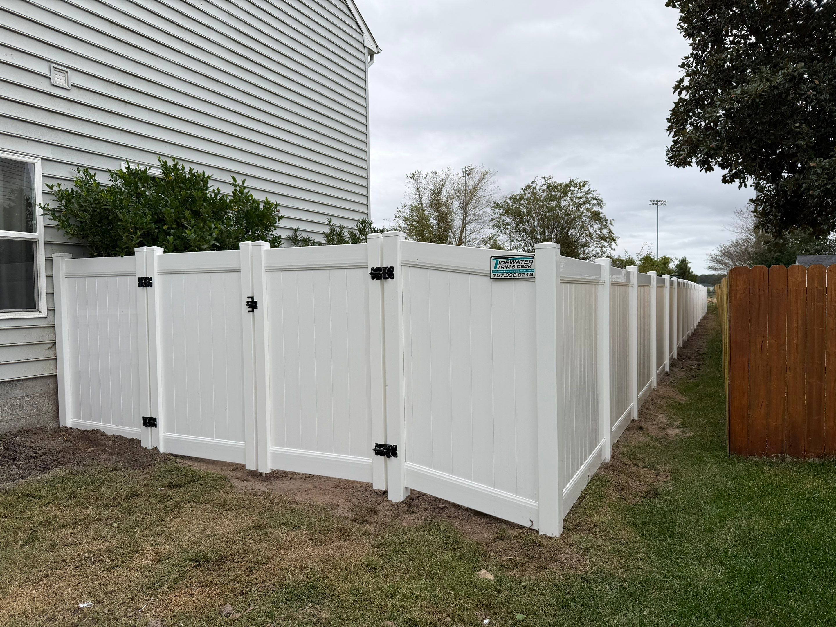 No Paint. No Rust. No Problem. by Tidewater Fence