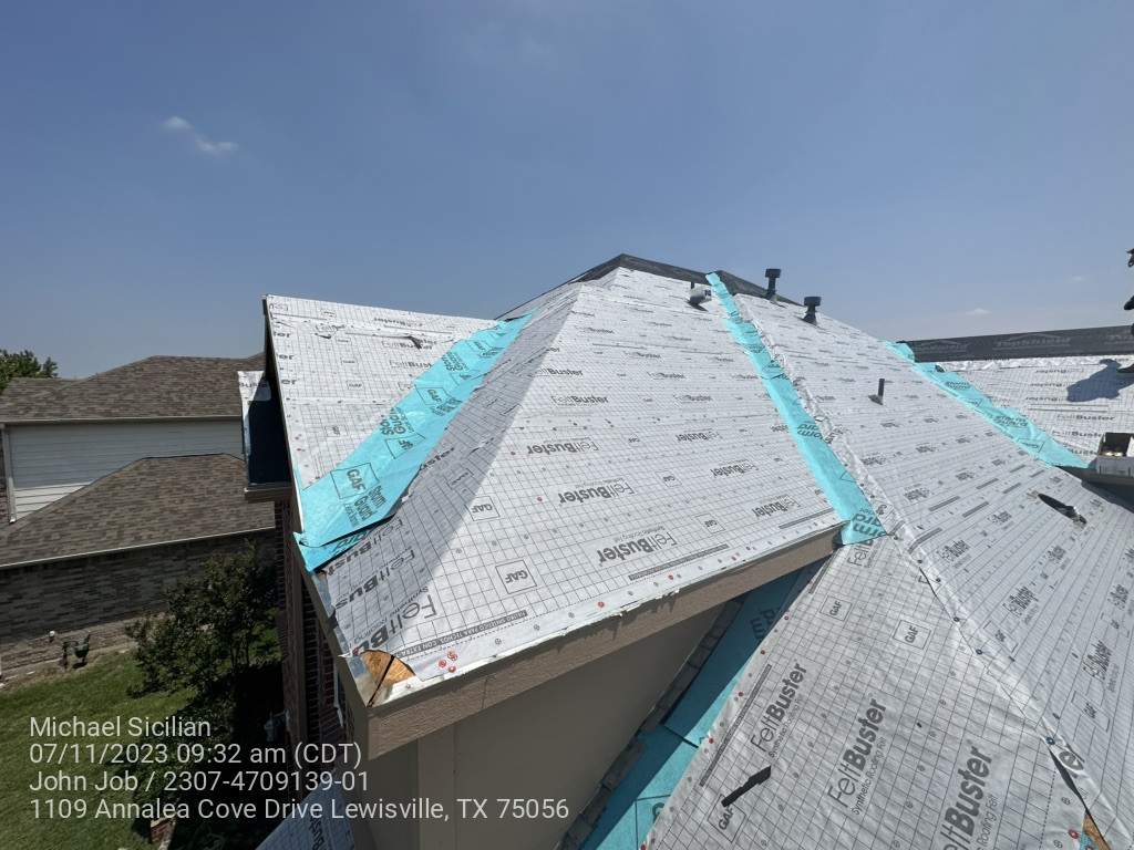 Project in Lewisville by Zeus Exteriors
