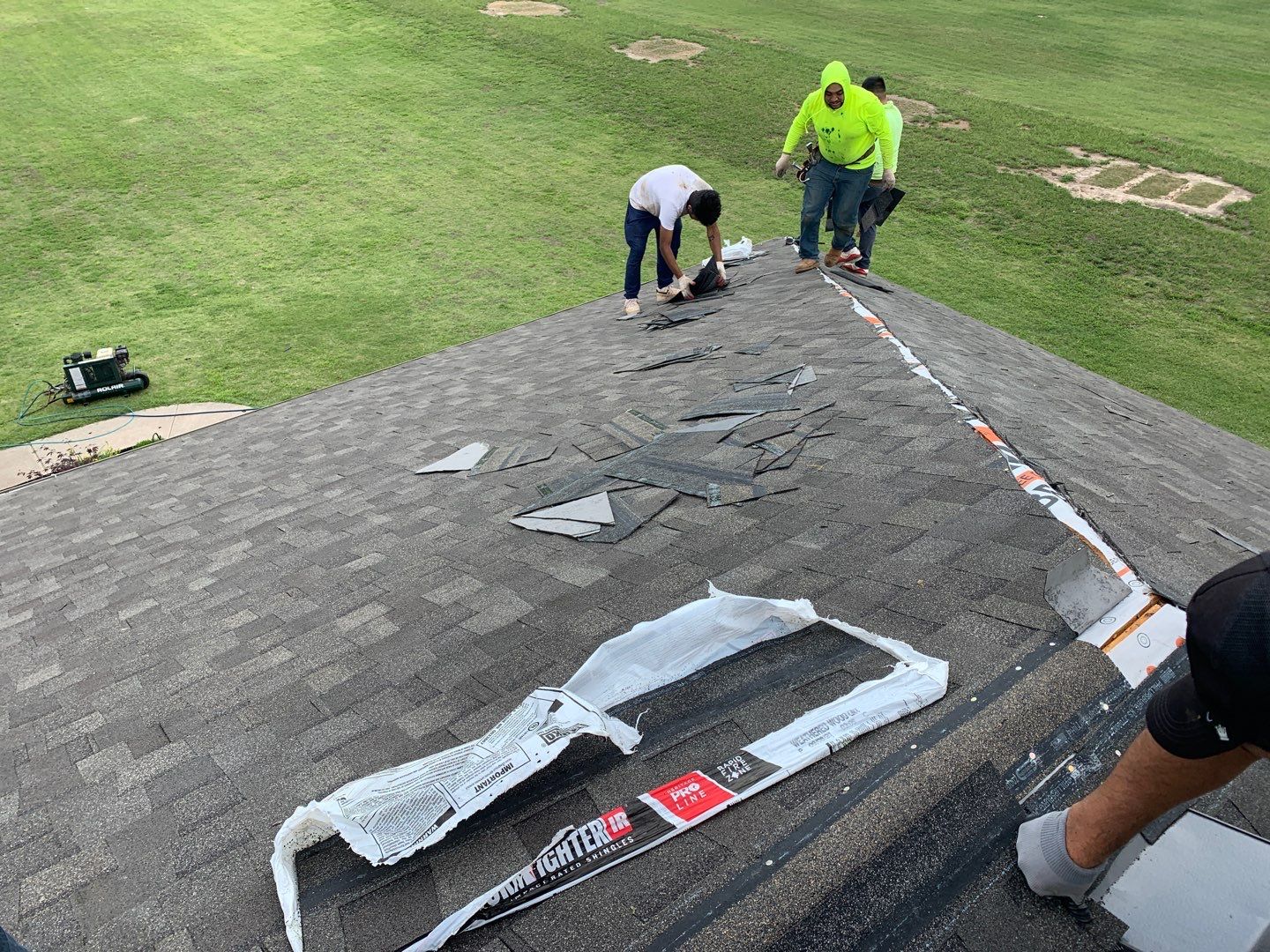 40 Squares Before 10 AM by BANA Roofing and Solar Supply