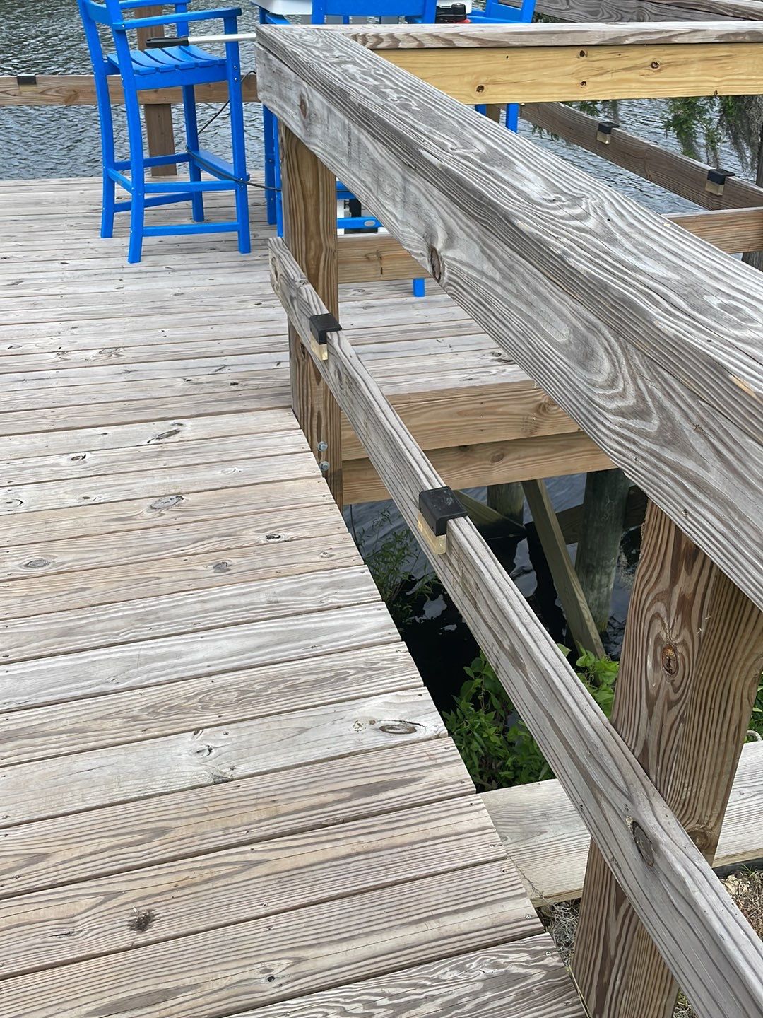 Dock using Wood Sealant by DuraSeal