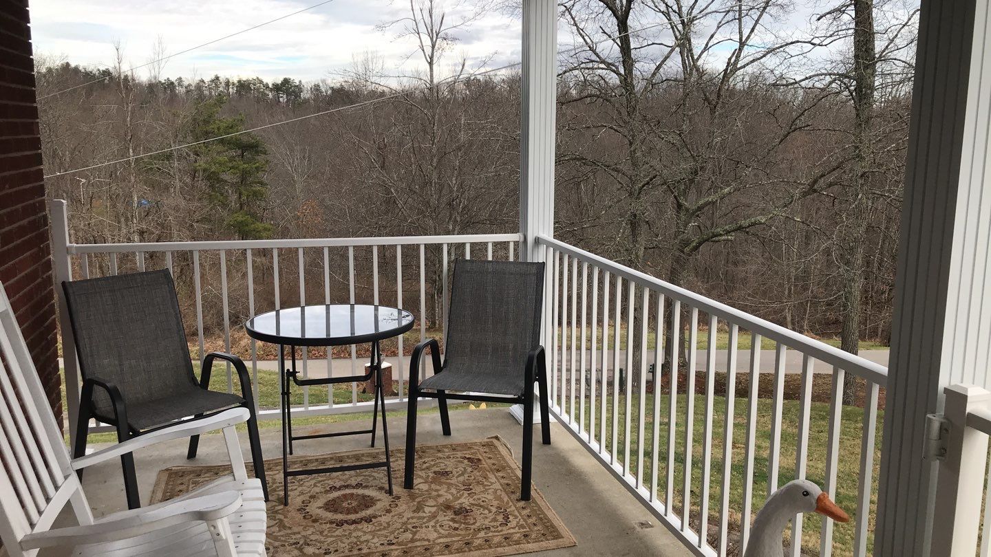 Porch Update using Westbury Aluminum Railing by Secure Construction Company Inc
