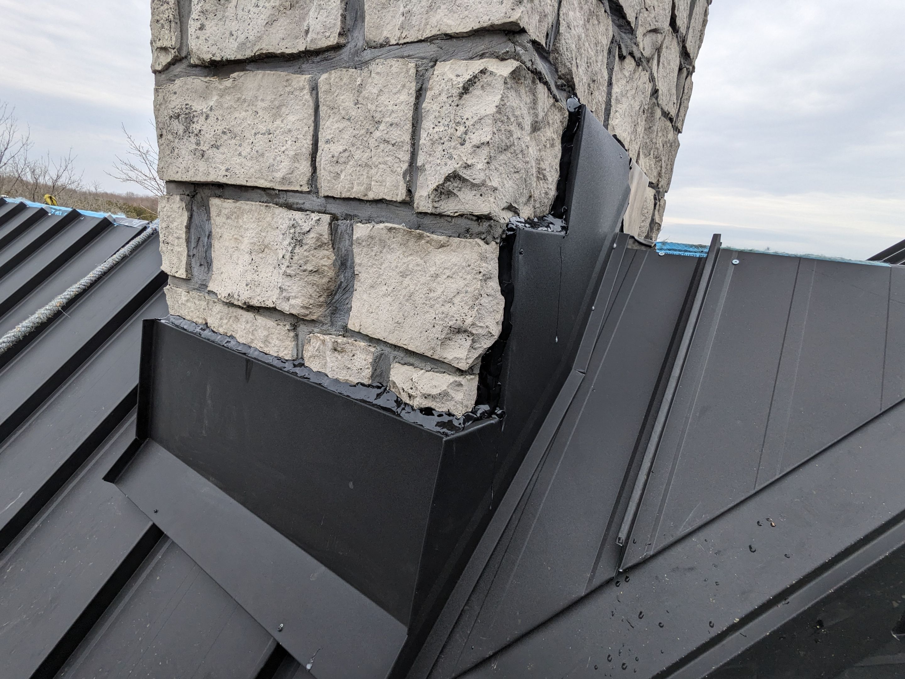 Residential Roofing Installation using 24 Ga Standing Seam Metal by Jay Carter Roofing & Sheet Metal