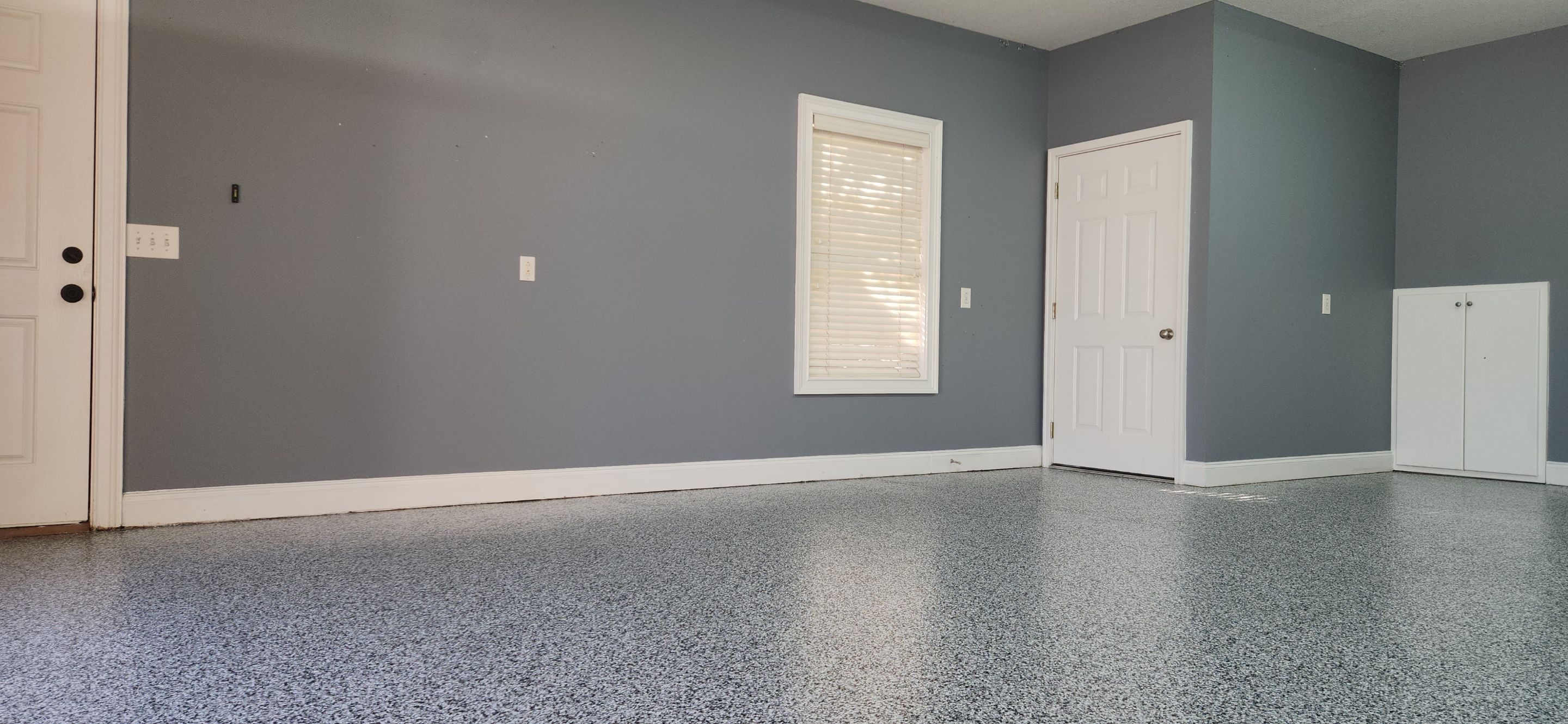 2 Garages Completed using Domino by Elite Floor Solutions