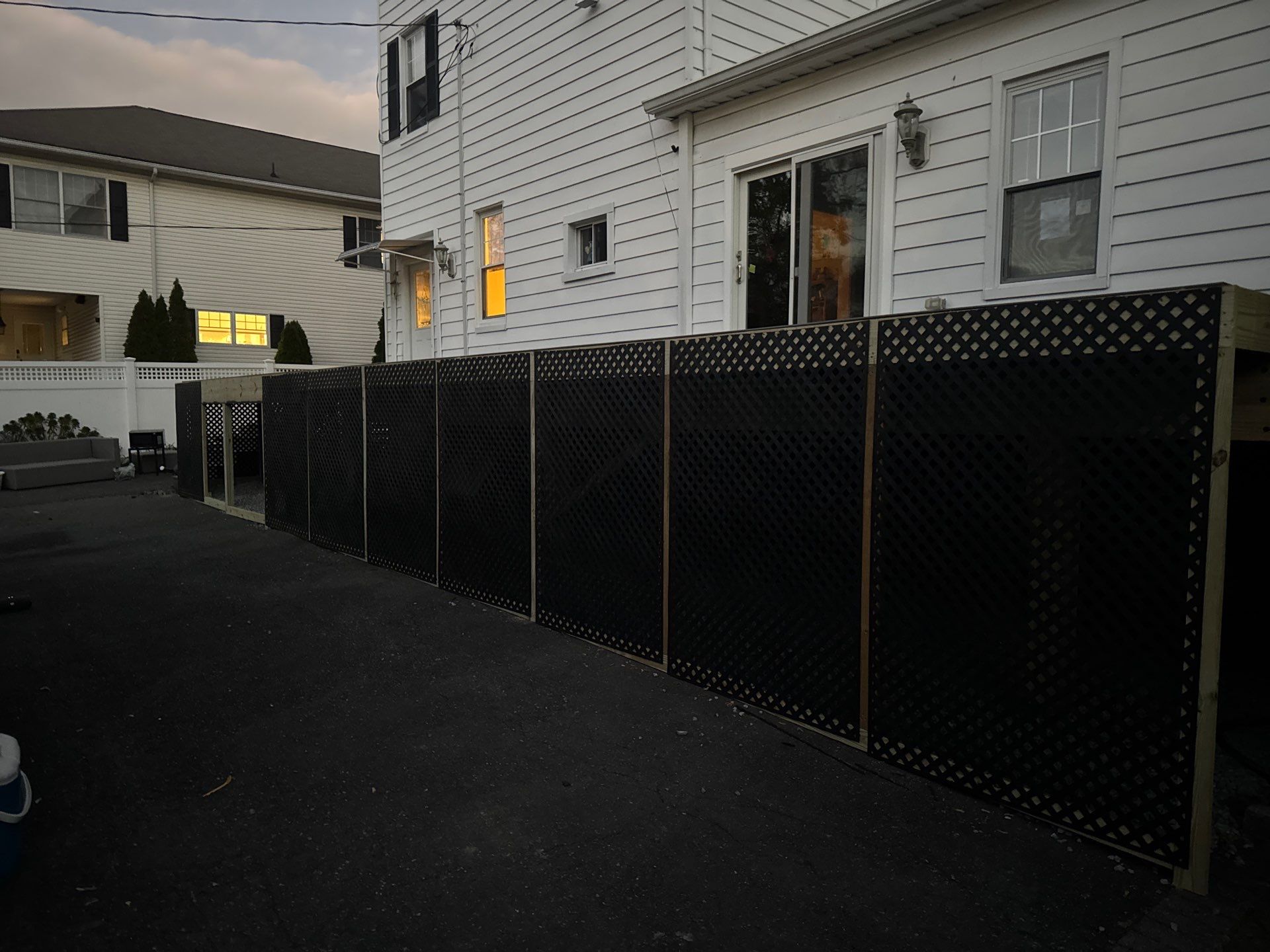 new deck with cable rails in Montclair NJ by deck guardian