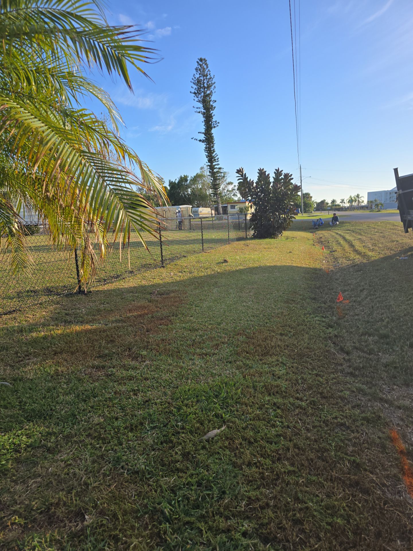 Wood and Chain Link Fence in Port Charlotte by True Fence LLC