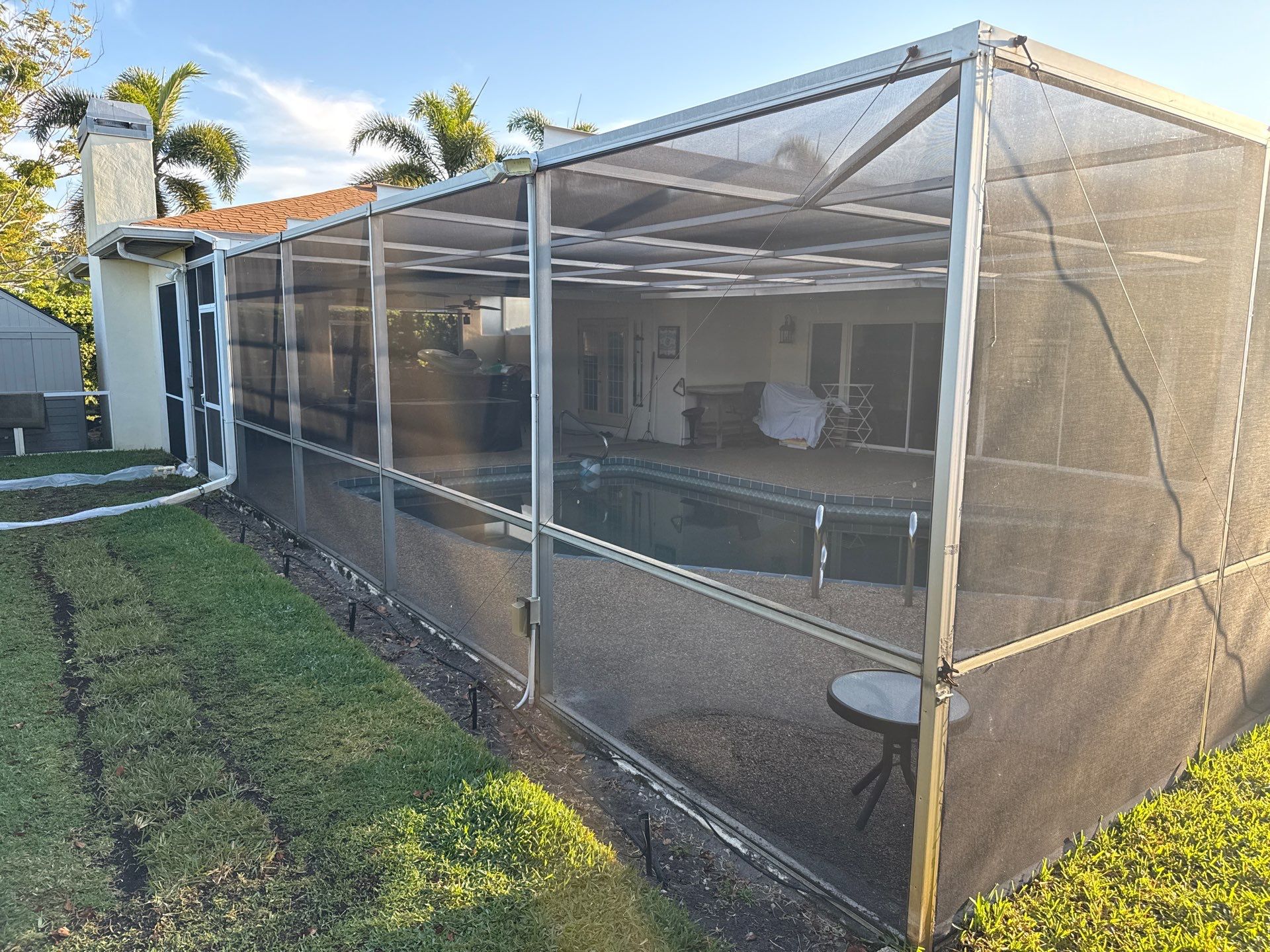 Concrete Tile Roof Cleaning in Village Green – Bradenton, FL | No Walking on Tiles! by Sunshine AquaWash
