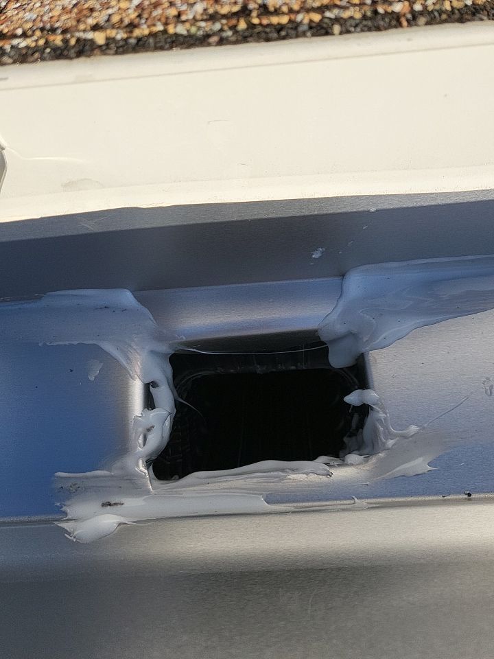 Gutter Installation using K-Style Seamless Gutters by Gutter Professors