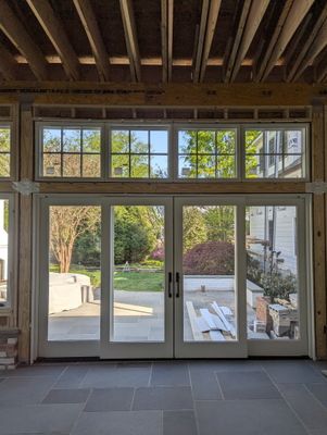 Marvin Window and Custom Glass Door Installation in Timonium