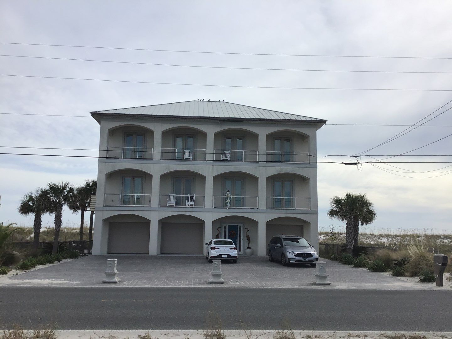 Soffit and Fascia Roof Replacement using 60' Ladders in Navarre by Gutter Professors