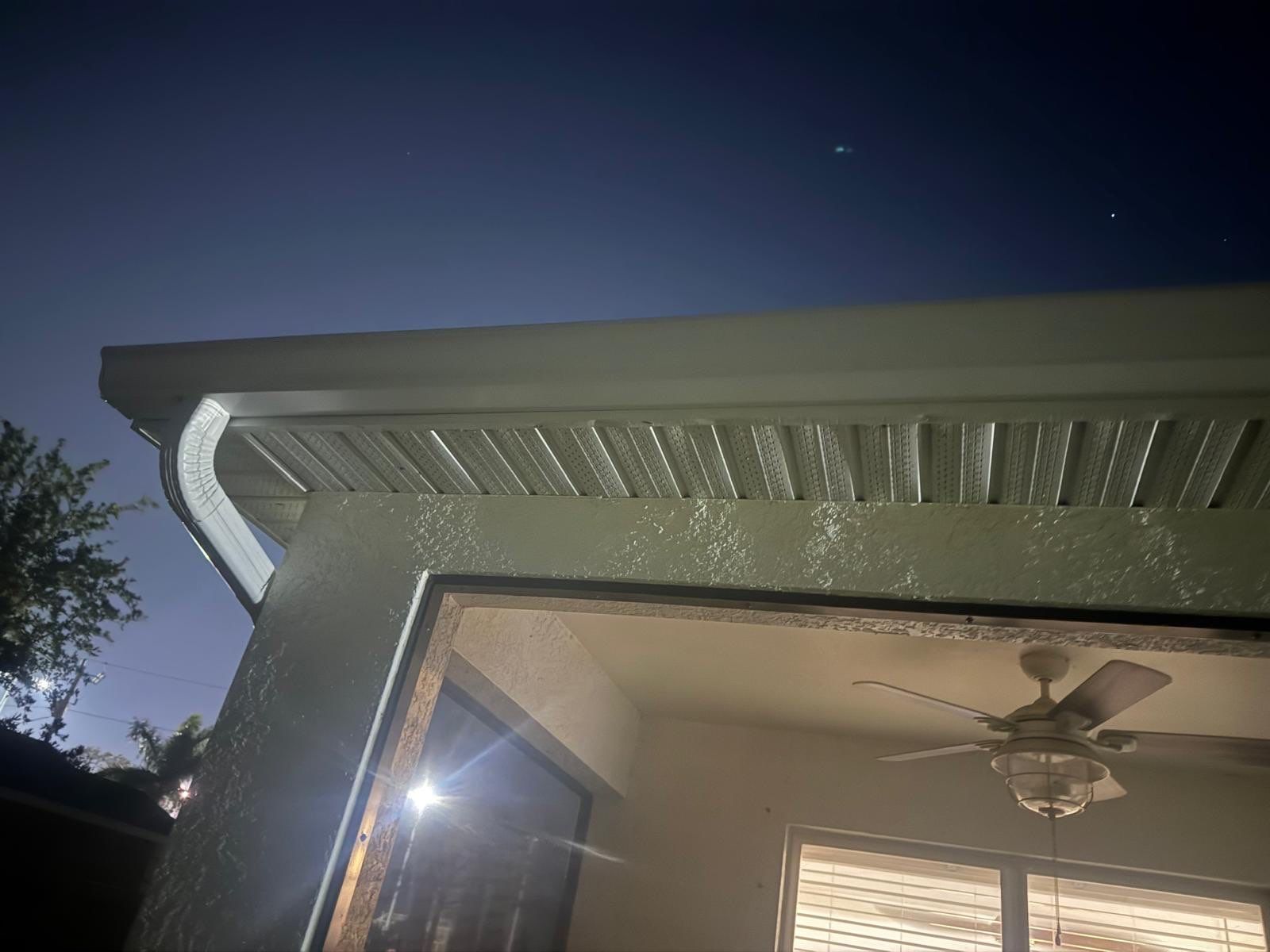 3X4 Downspouts Installation in Cape Coral FL by Gutter Professors