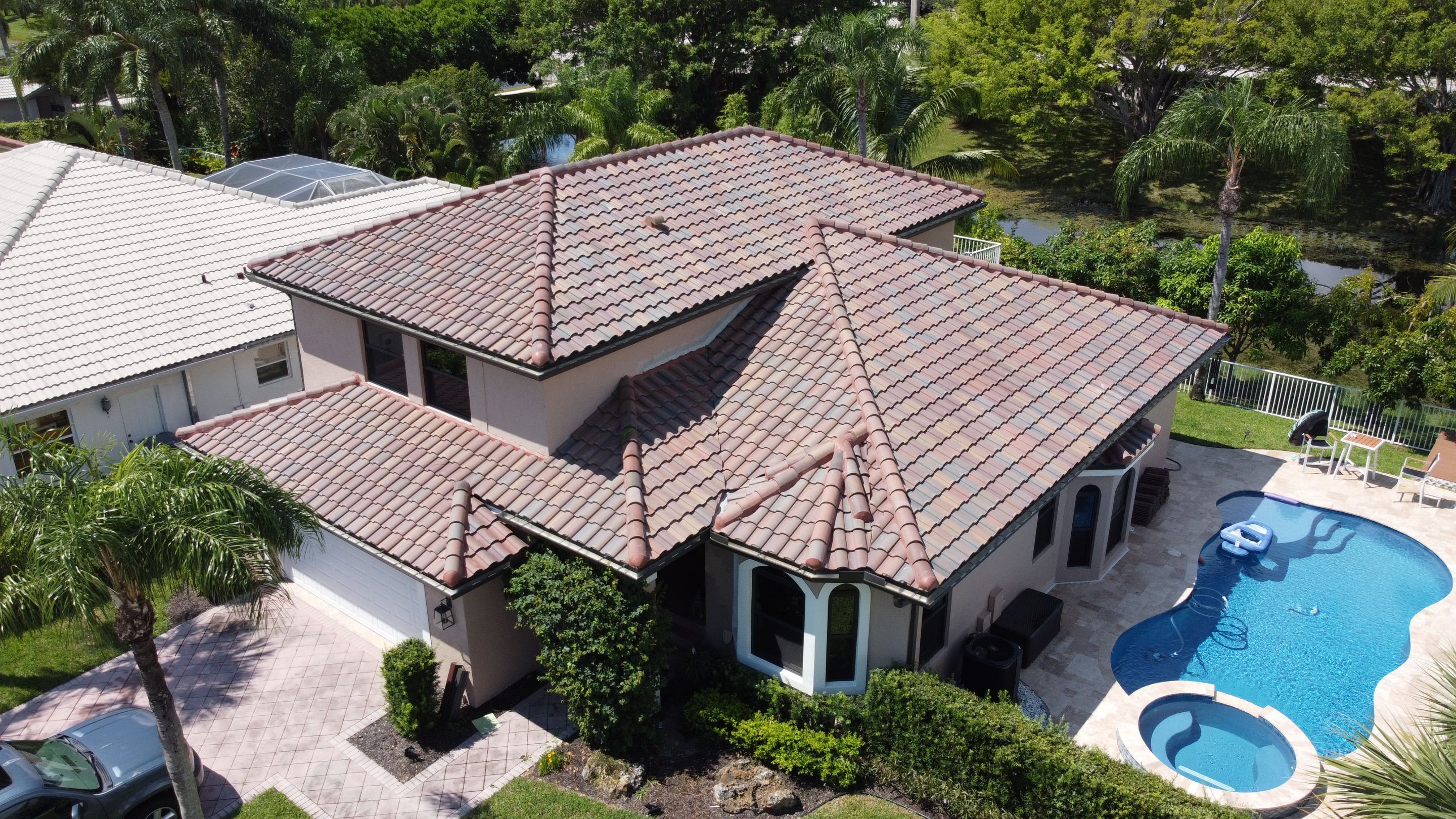 Residential Roofing Installation using Eagle Roofing Tile by BLUES BROTHERS ROOFING