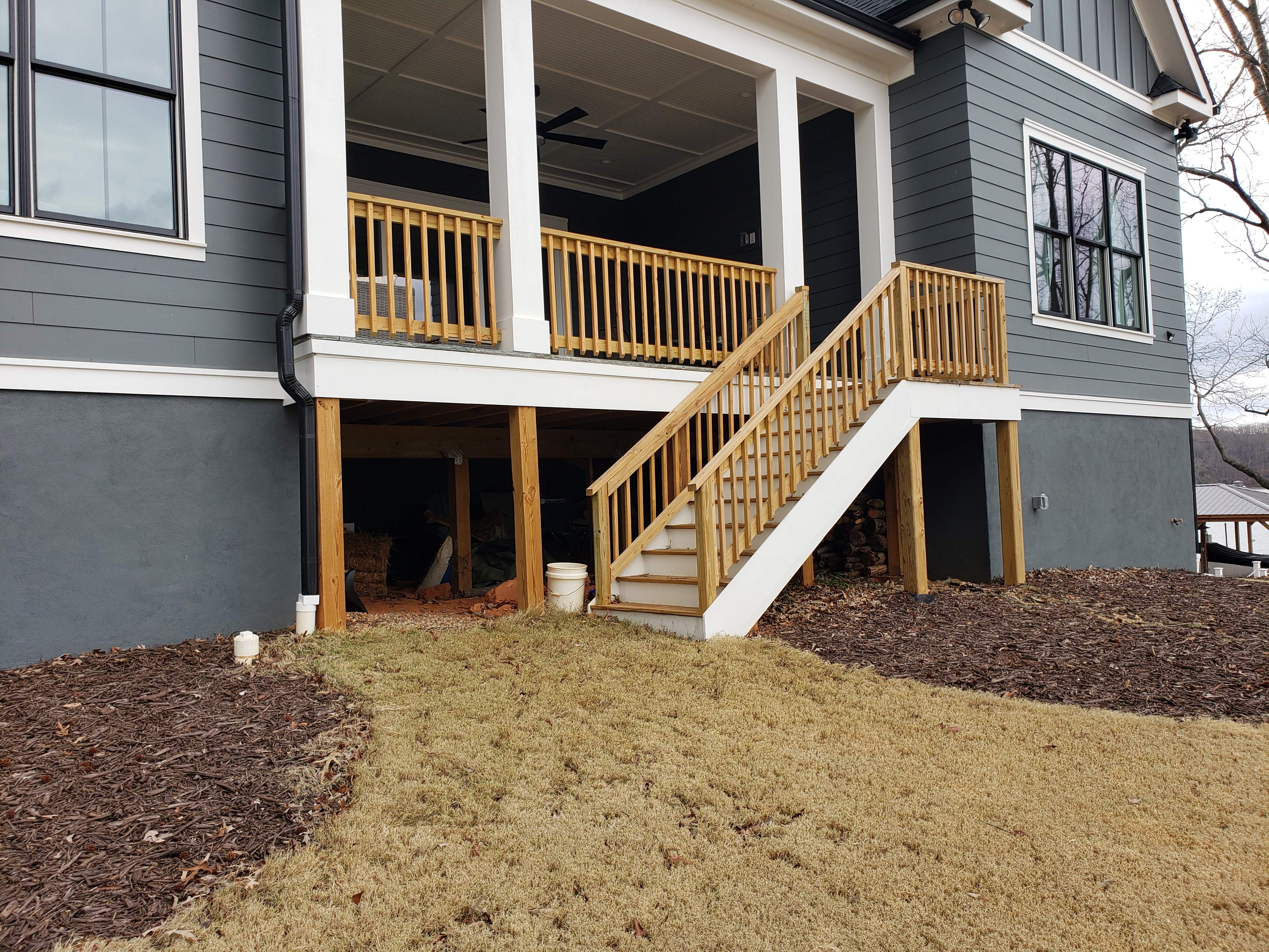 Deck Expansion w/ Cable Railing by A Step Above Handy LLC 