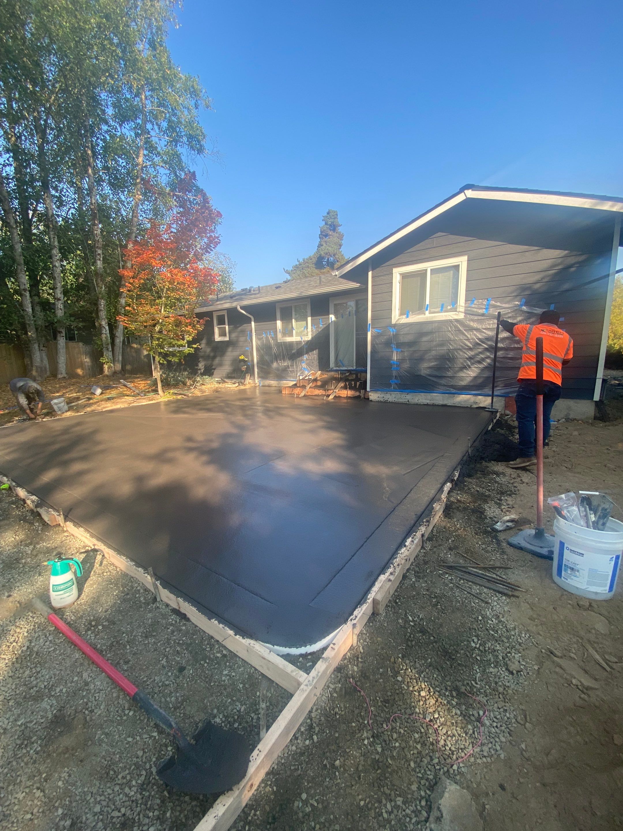 Mike | Patio Rennovation, Concrete Project by Jireh Asphalt & Concrete Inc 