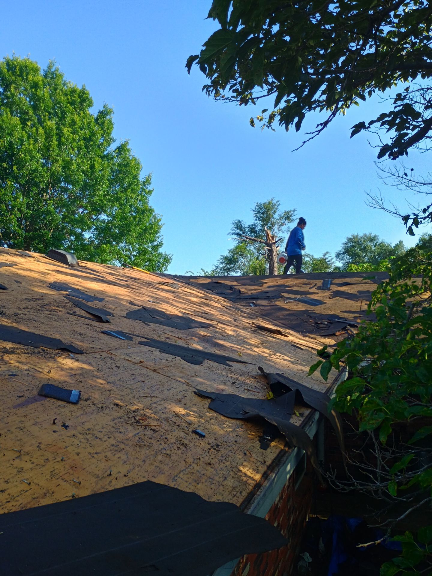 Storm Damage Restoration and Complete Roof Replacement in Pauls Valley by BANA Roofing and Solar Supply