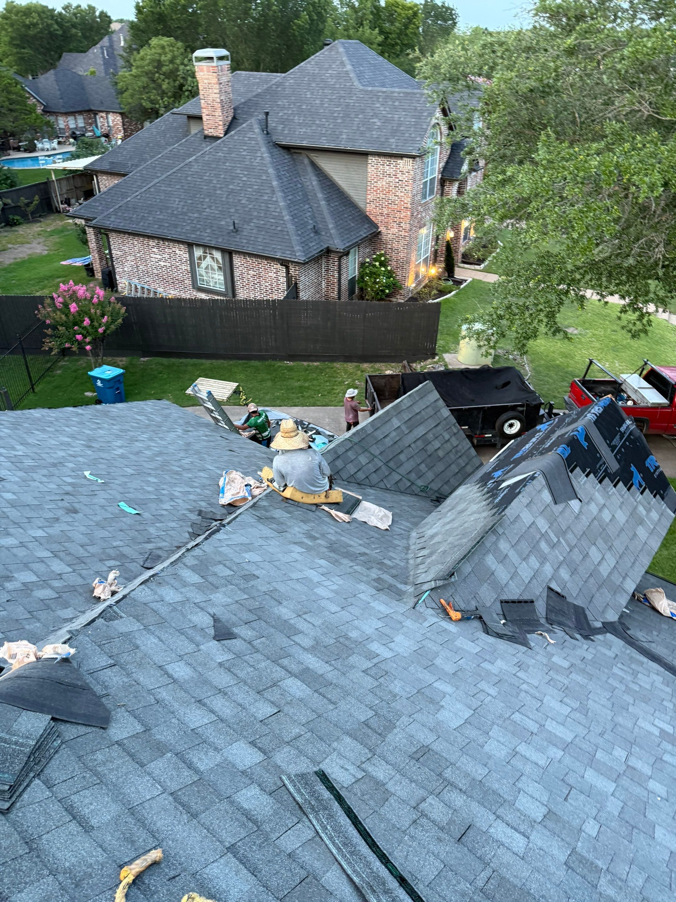 Project in DeSoto by Rhino Roofing and General Contracting, LLC