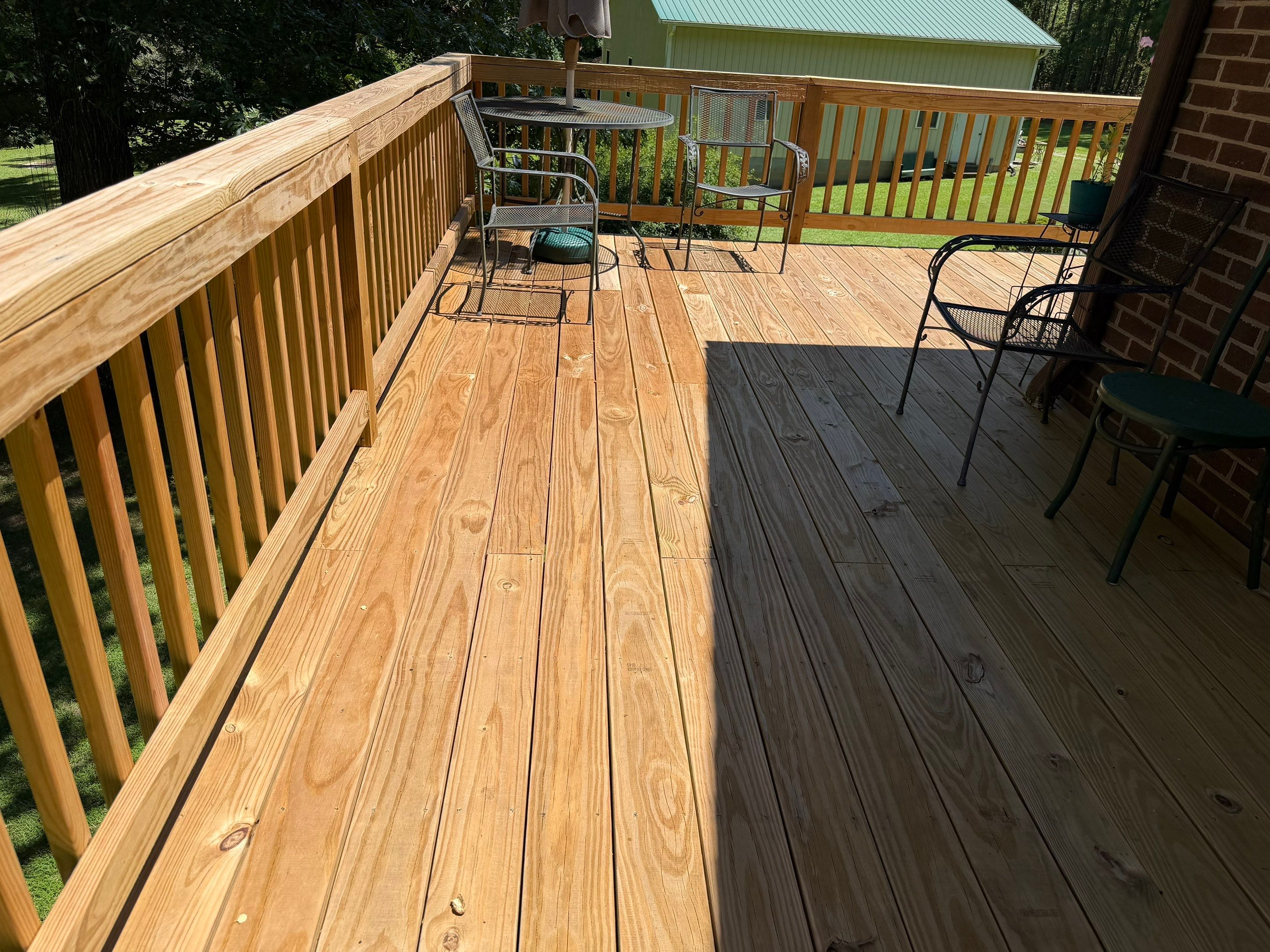 Deck using Wood Sealant by DuraSeal