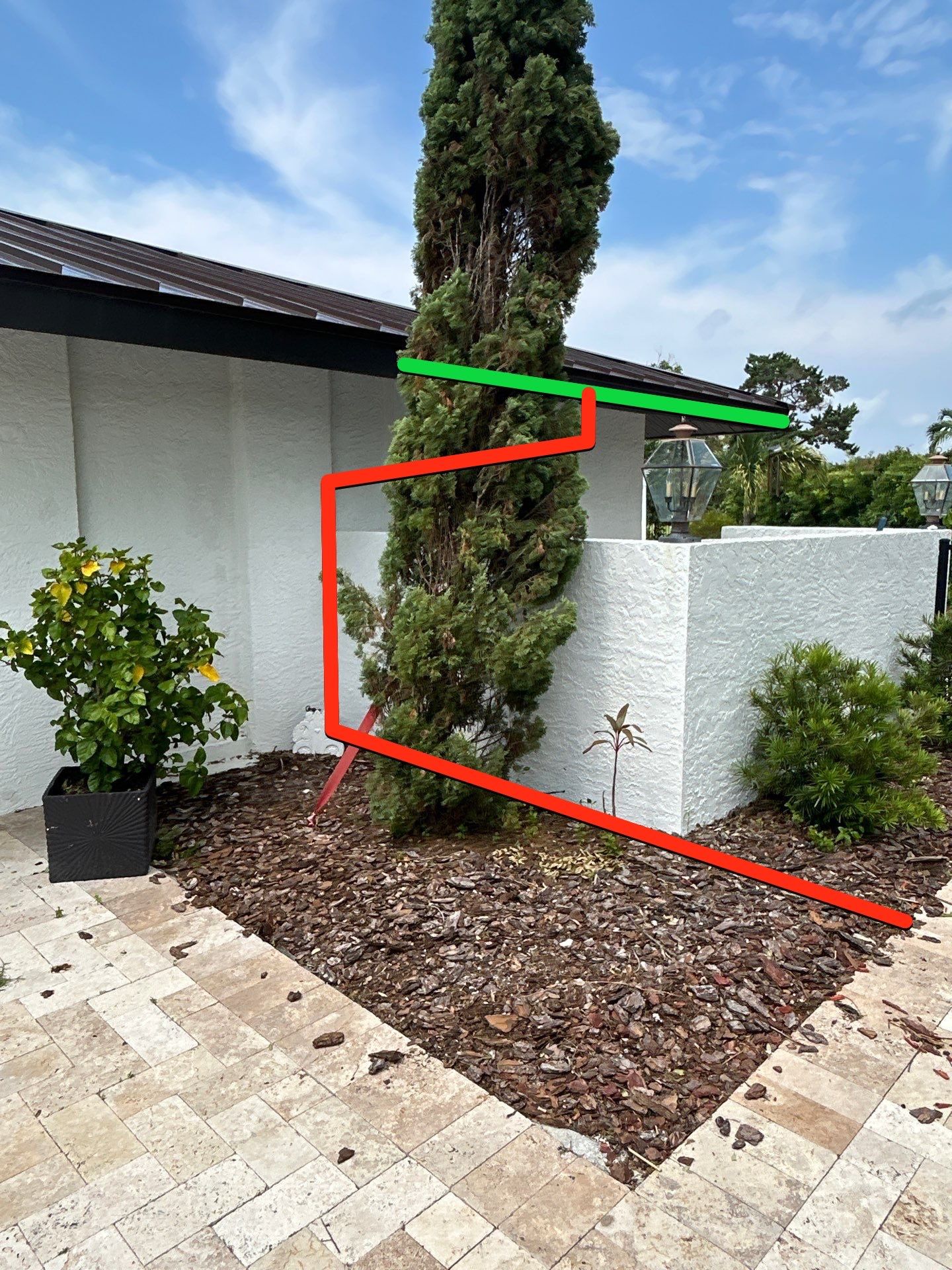 Black Seamless Gutters and Downspouts in Siesta Key FL by Gutter Professors