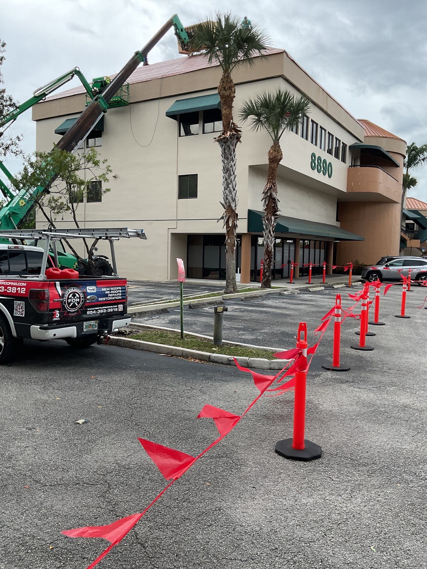Beautiful Commercial Re-Roof by First Due Roofing