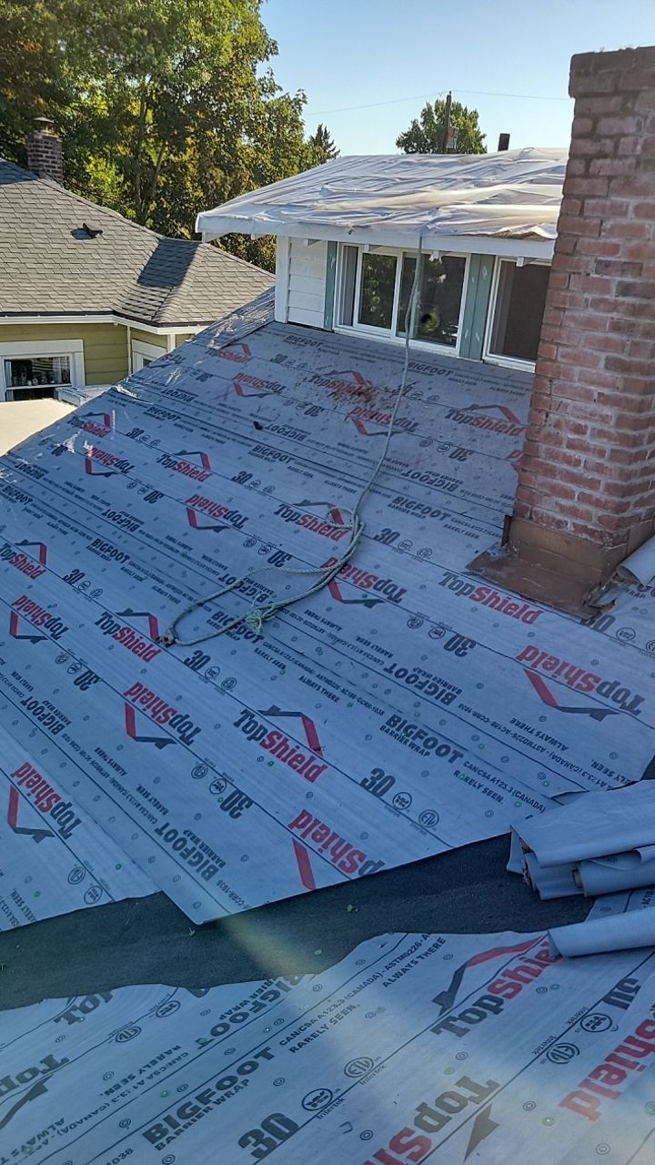 Residential Roofing Installation using IKO Dynasty (Color: Summit Grey) by Orezona Building & Roofing Company, Inc.