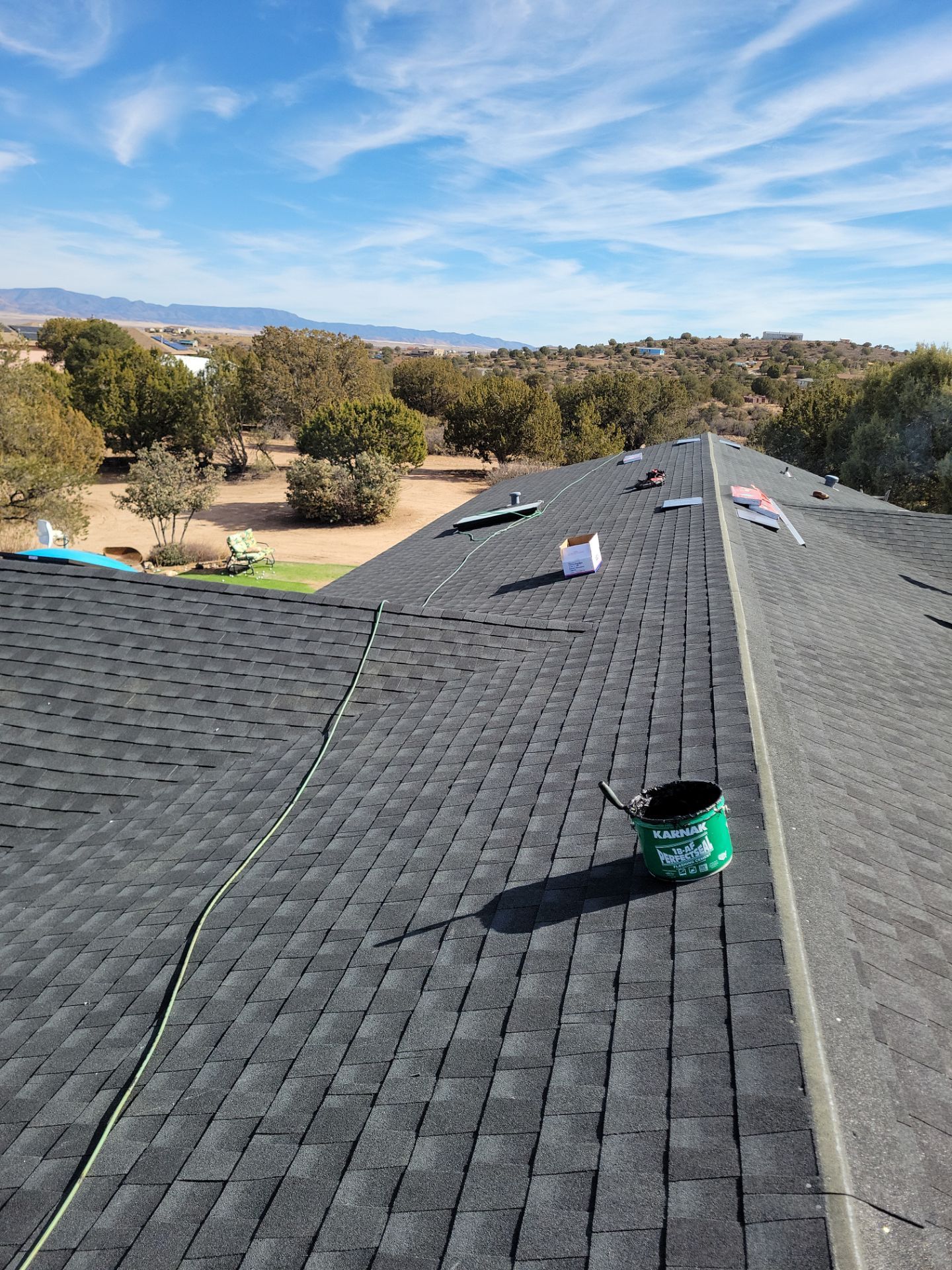 Reroof in Chino Valley by Badger Roofing
