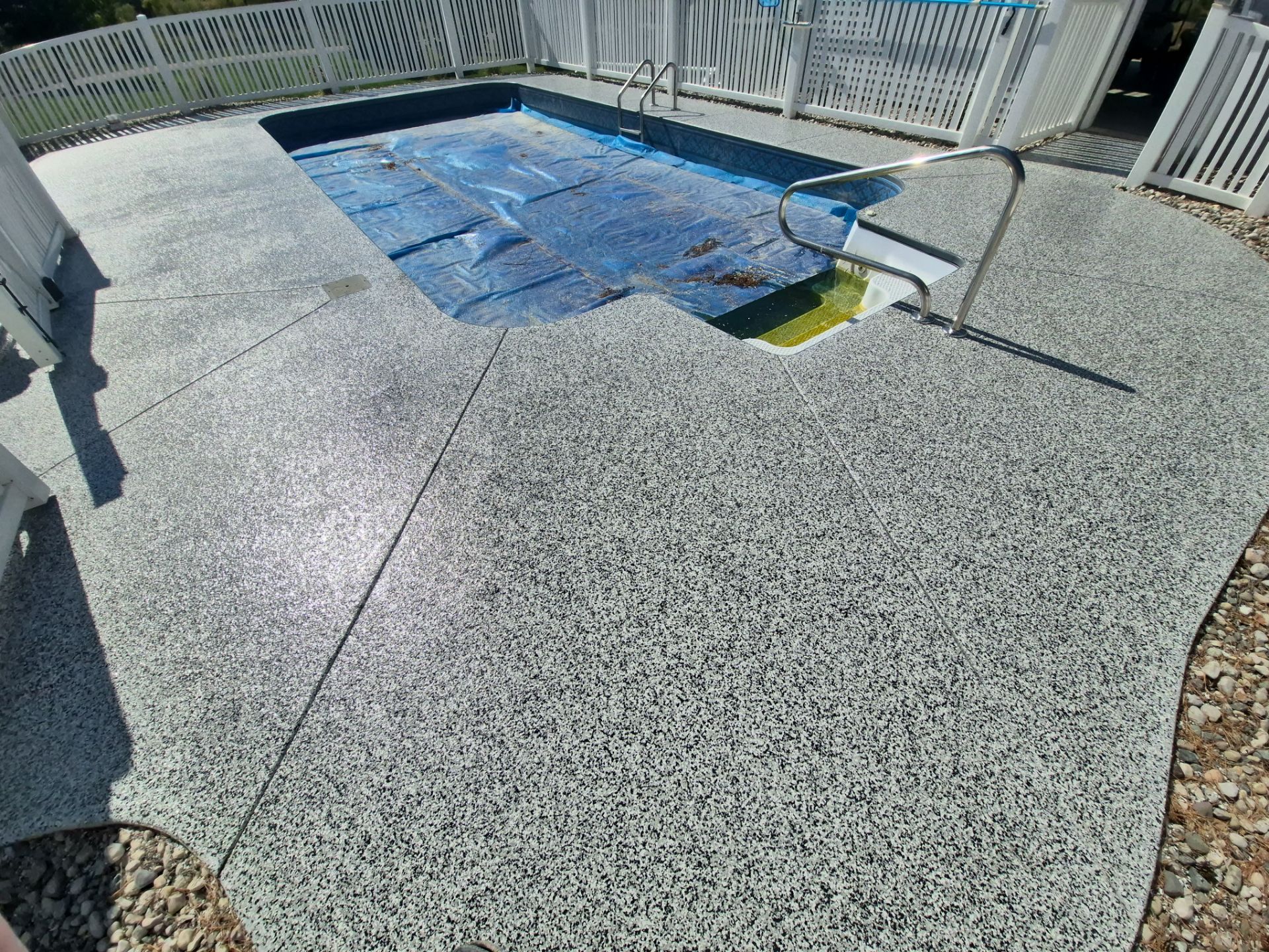 Project in Alma by Wise Coatings of Central Michigan