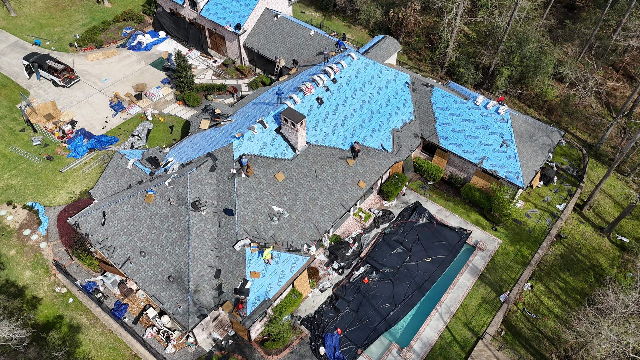 Project in Benders Landing Estates by Locked In Roofing