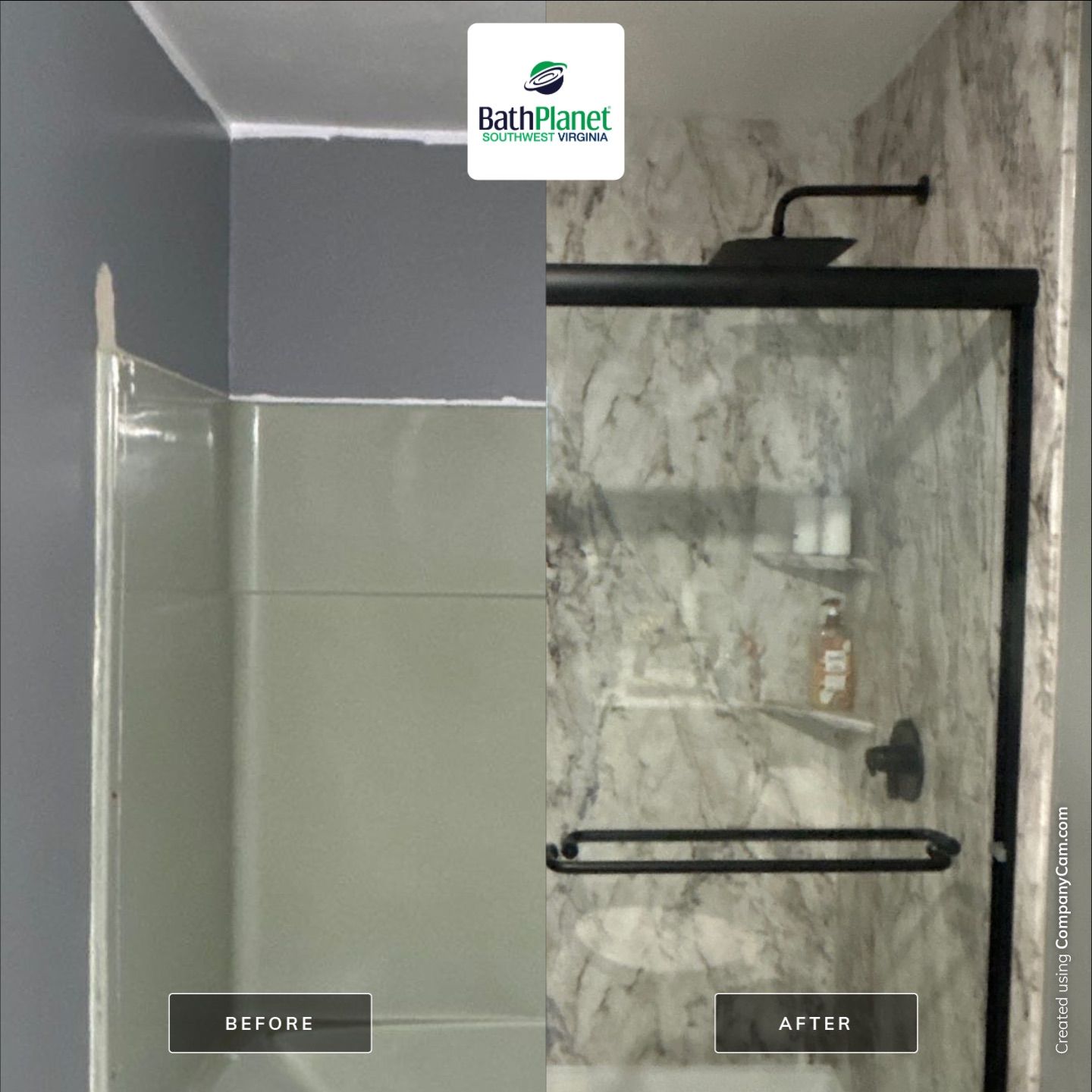 Tub to Shower by BathPlanet SW Virginia