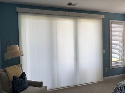 Roller Shade Project in North Beach, MD