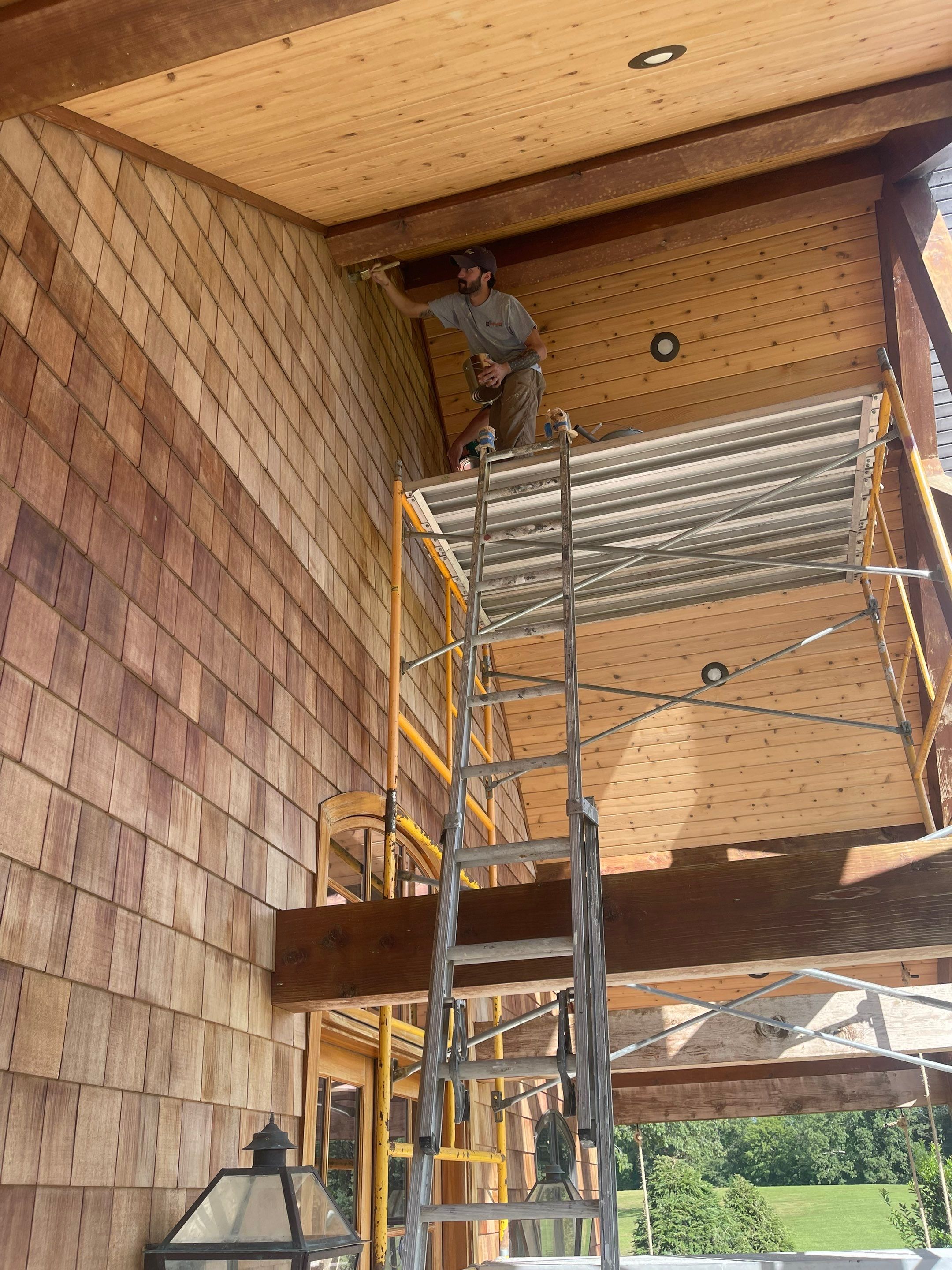 Exterior Staining using WoodScapes by Rodgers Painting