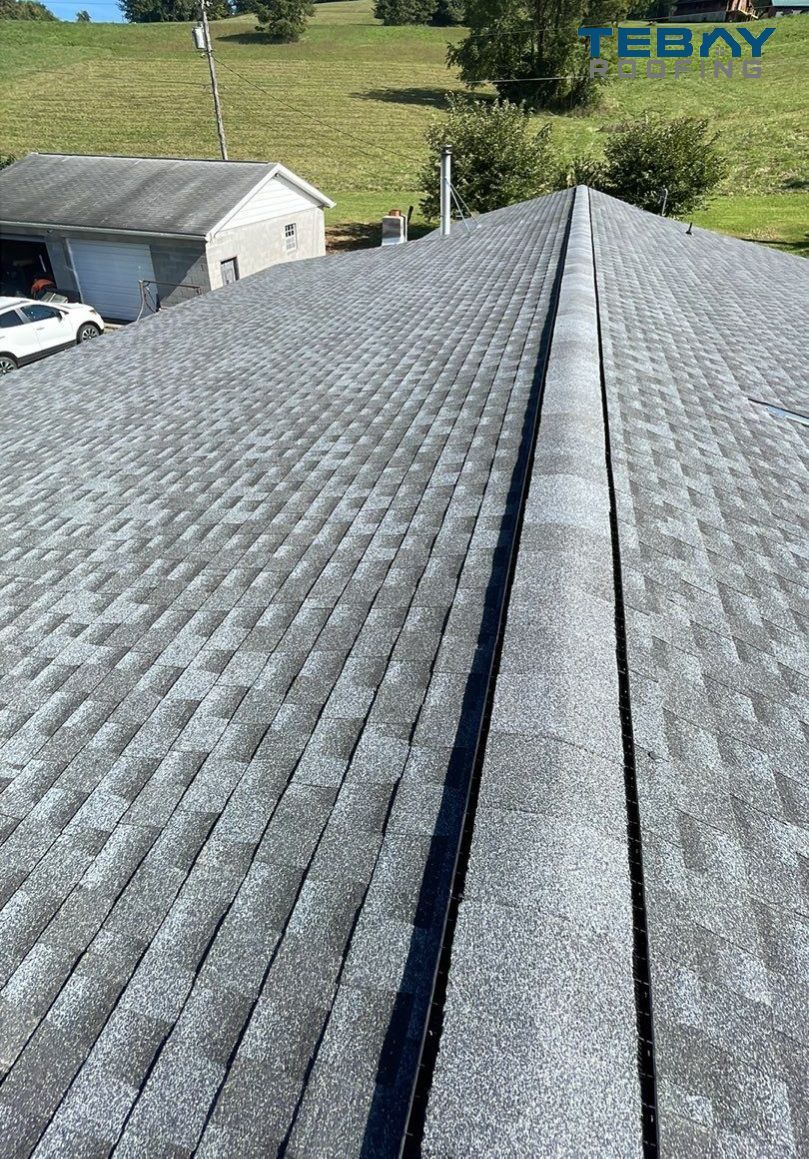 Residential Roofing Installation using GAF Timberline HDZ, Pewter Gray by Rainstoppers Roofing