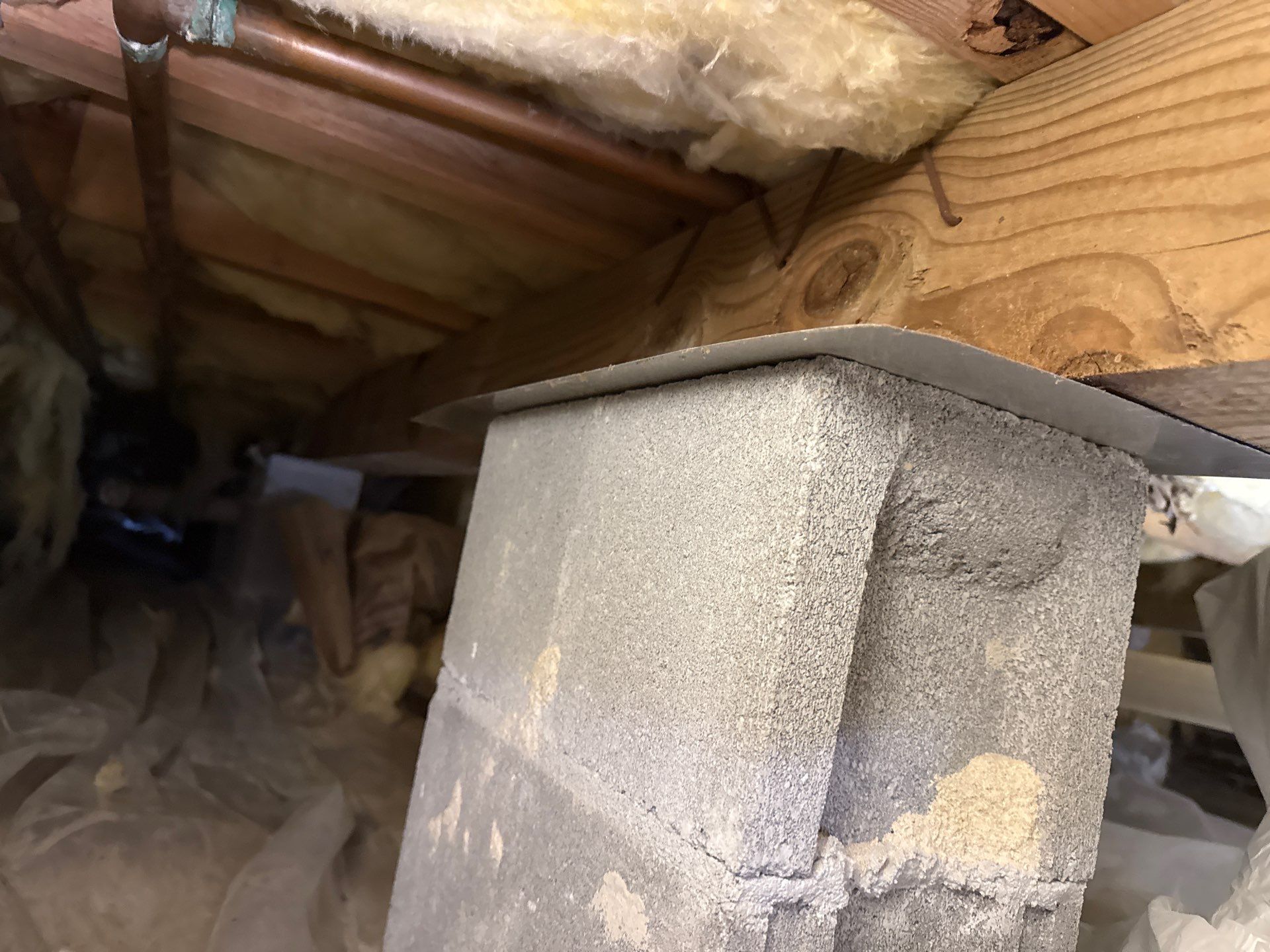 Project in Portsmouth by Patriot Crawl Space Repairs