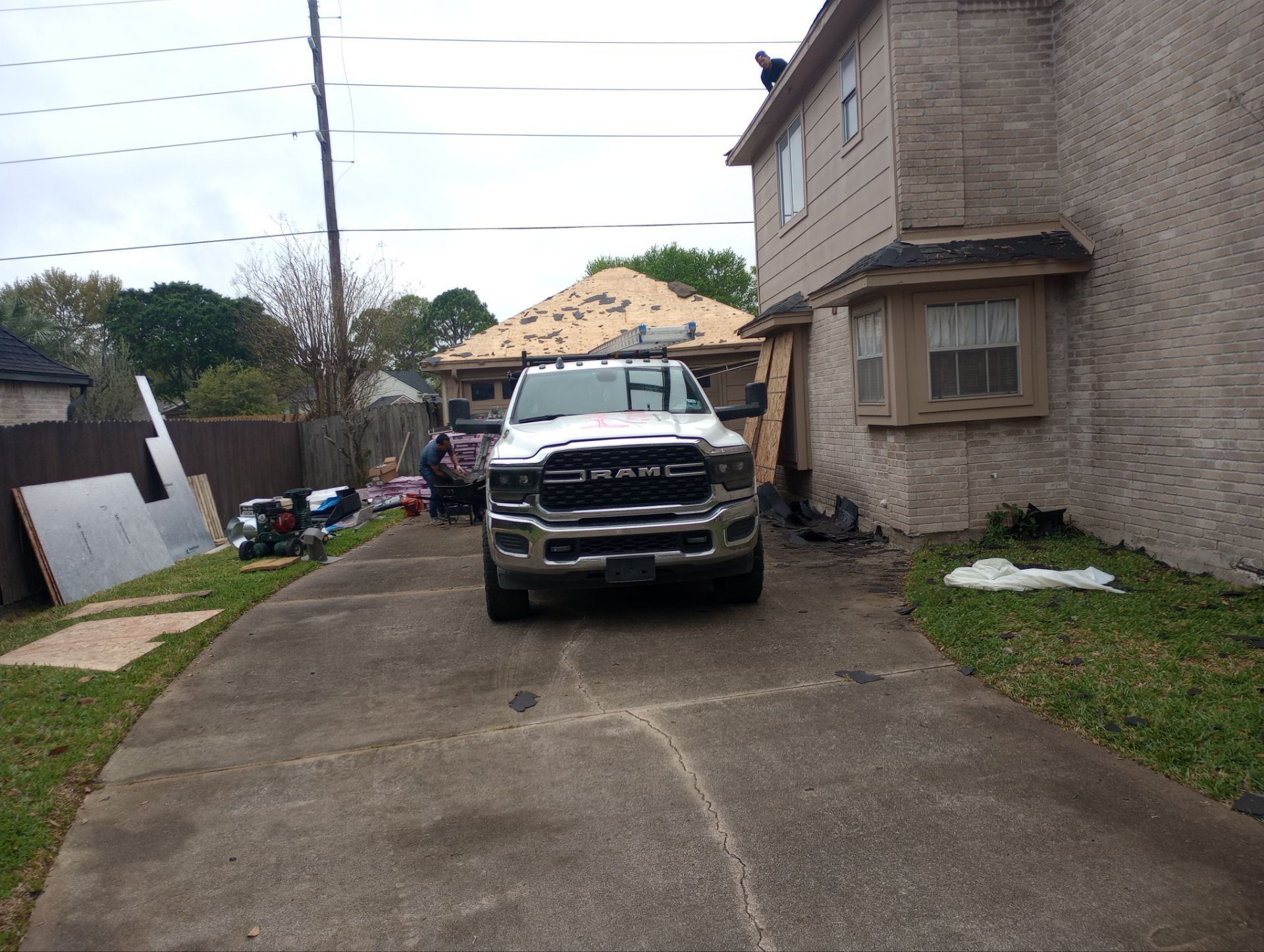 Residential Roofing Repair using Owen's Corning Duration (Lifetime) Shingles by Roof Repair Services LLC