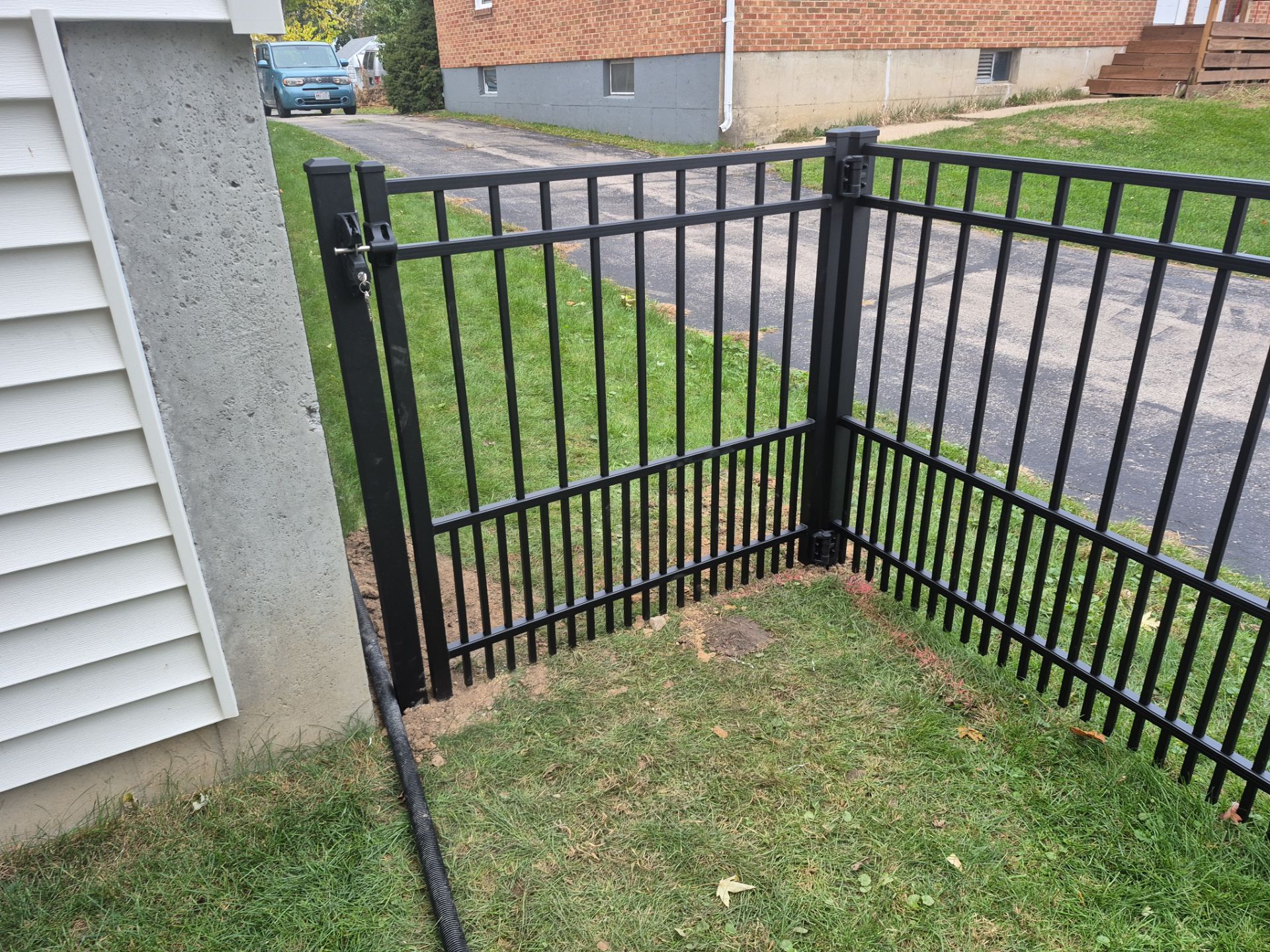 Puppy Panel Aluminum Fence by Madison Fence Company