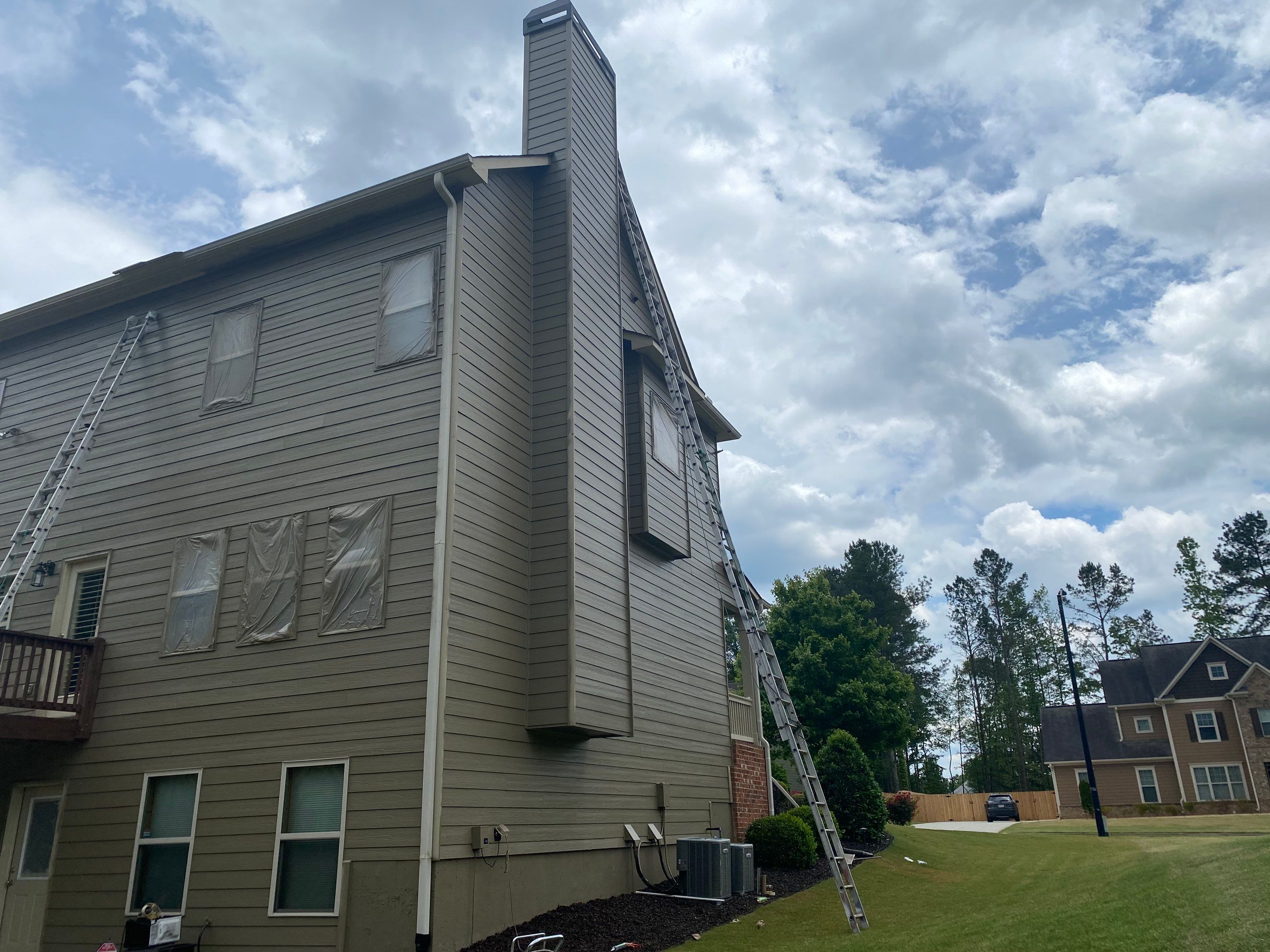 Full Exterior Painting and Siding Refresh in Powder Springs by Swift Home Renovations