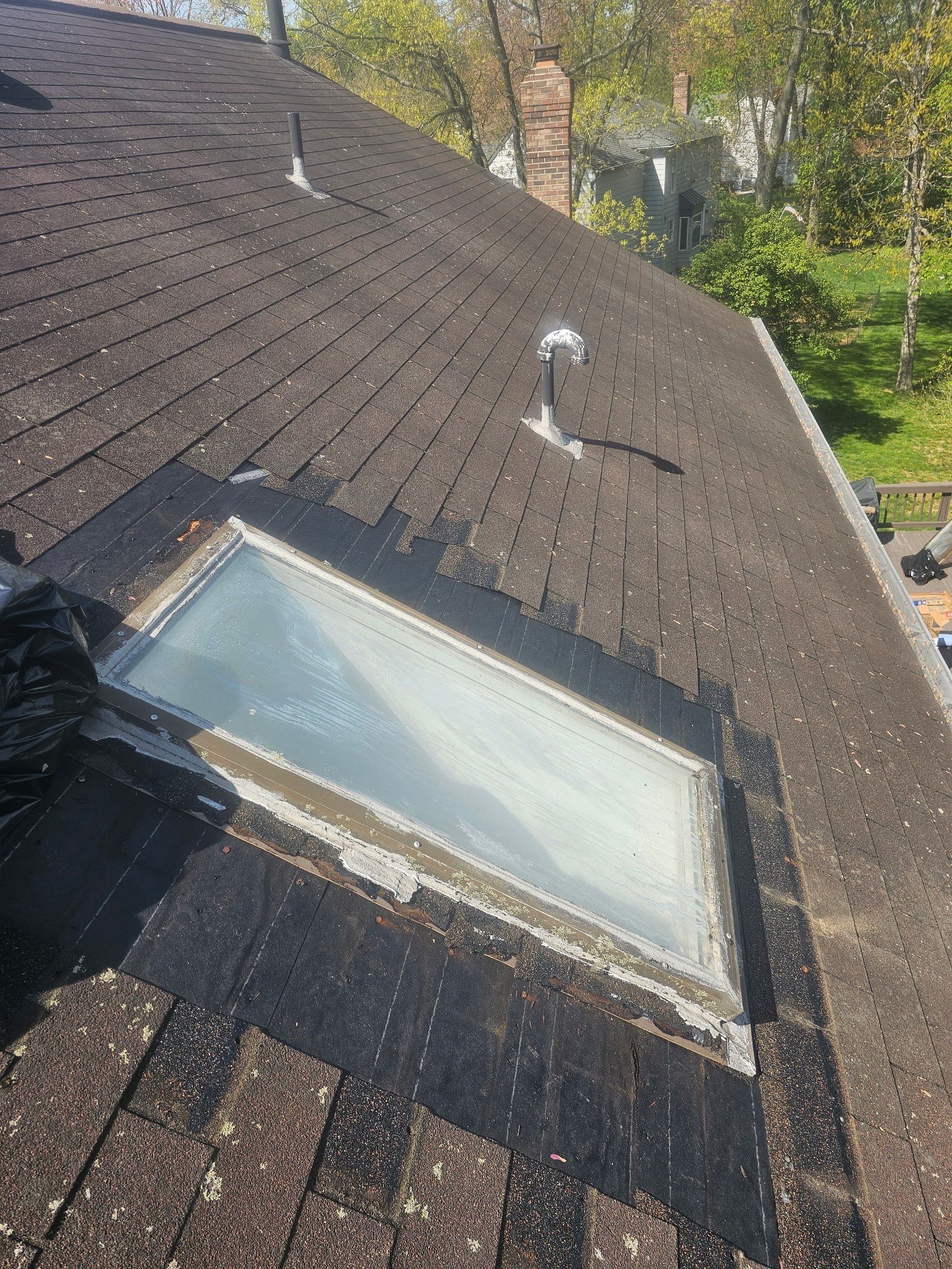Skylight replacement without full roof replacement by Window Depot of Annapolis