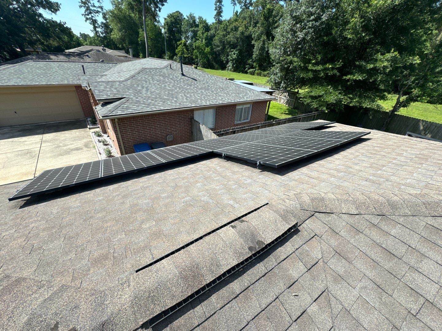 Residential Roofing Installation using IKO Dynasty by Core Four Roofing