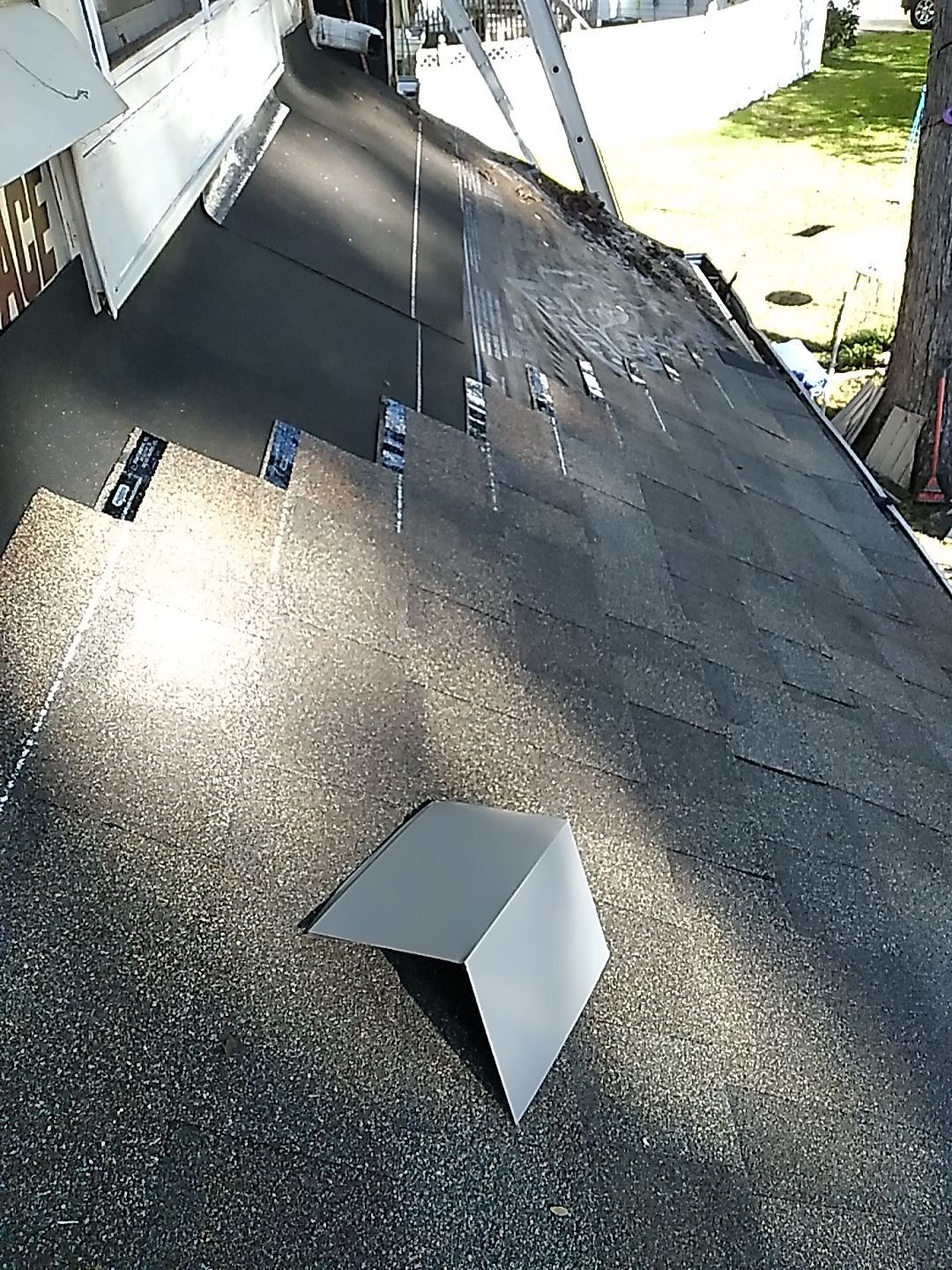Residential Roofing Installation using Ashphalt Shingles by Indigo State Roofing