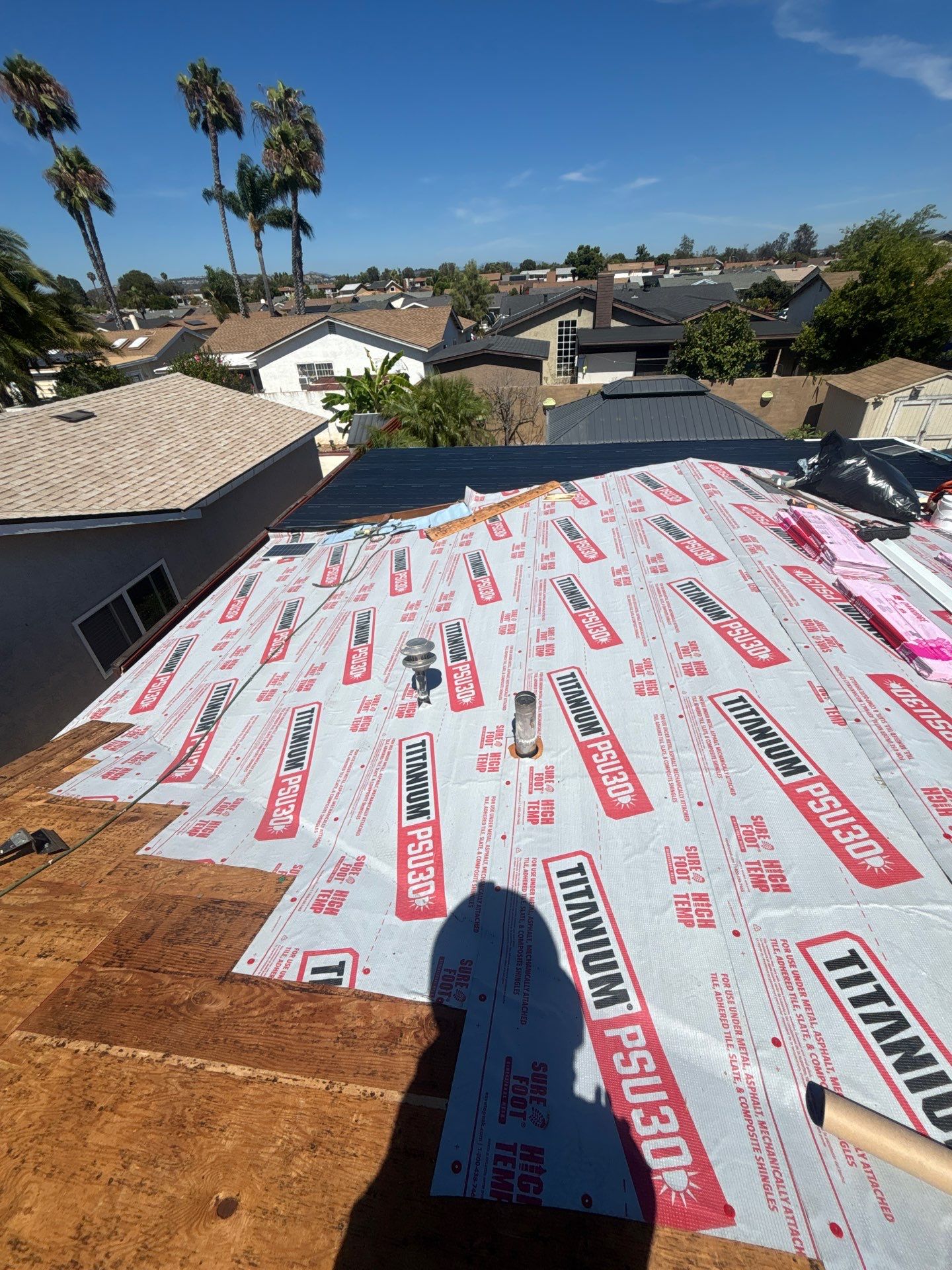 San Diego, CA | Partial Shingle & Low-Slope Roof Replacement by Zenith Roofing Services