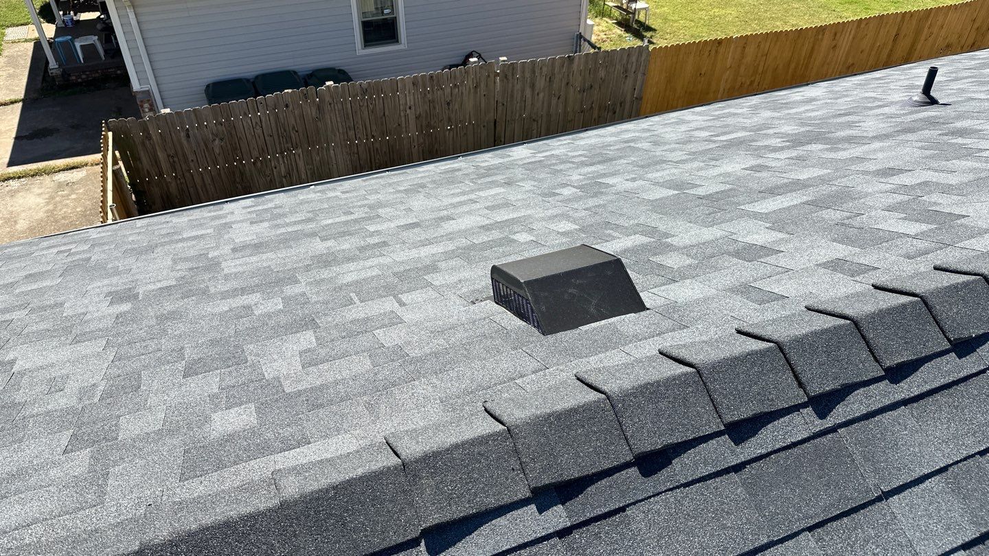 roof, skylight and vent replacement in Midwest City by McCann's Roofing and Construction